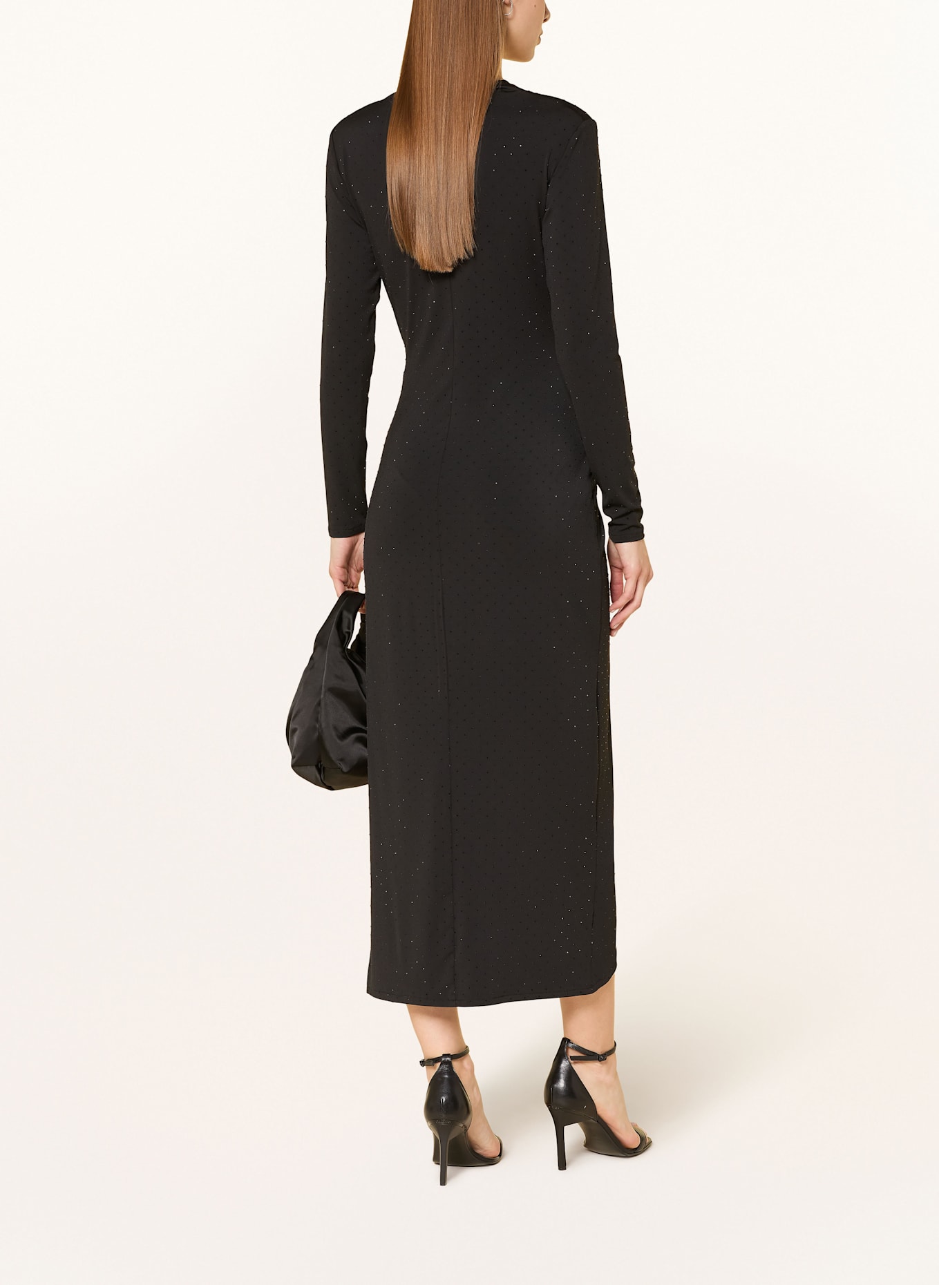 V by Vera Mont Abendkleid mit Schmucksteinen: SCHWARZ