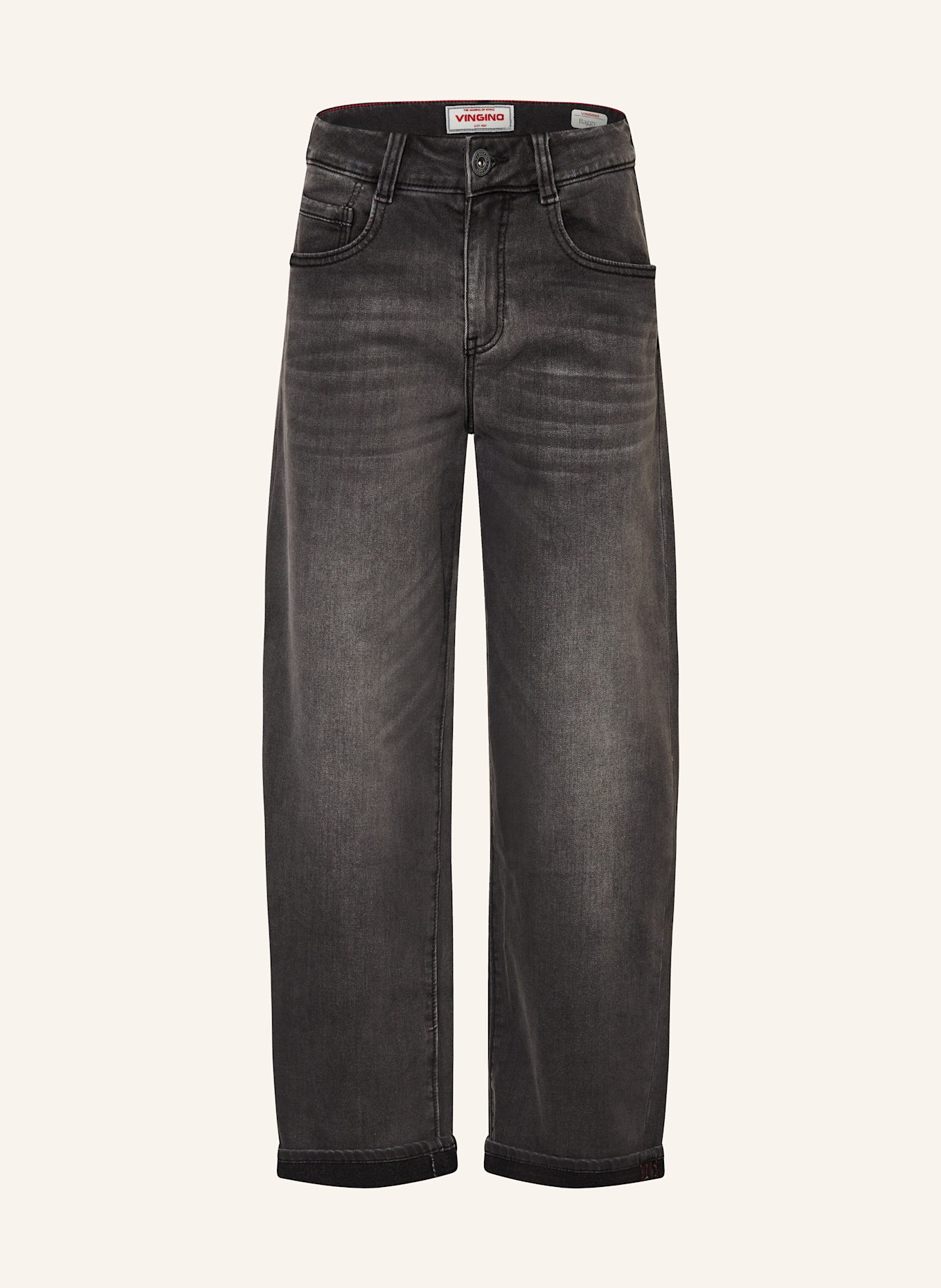 VINGINO KEITH baggy fit jeans: DARK GRAY