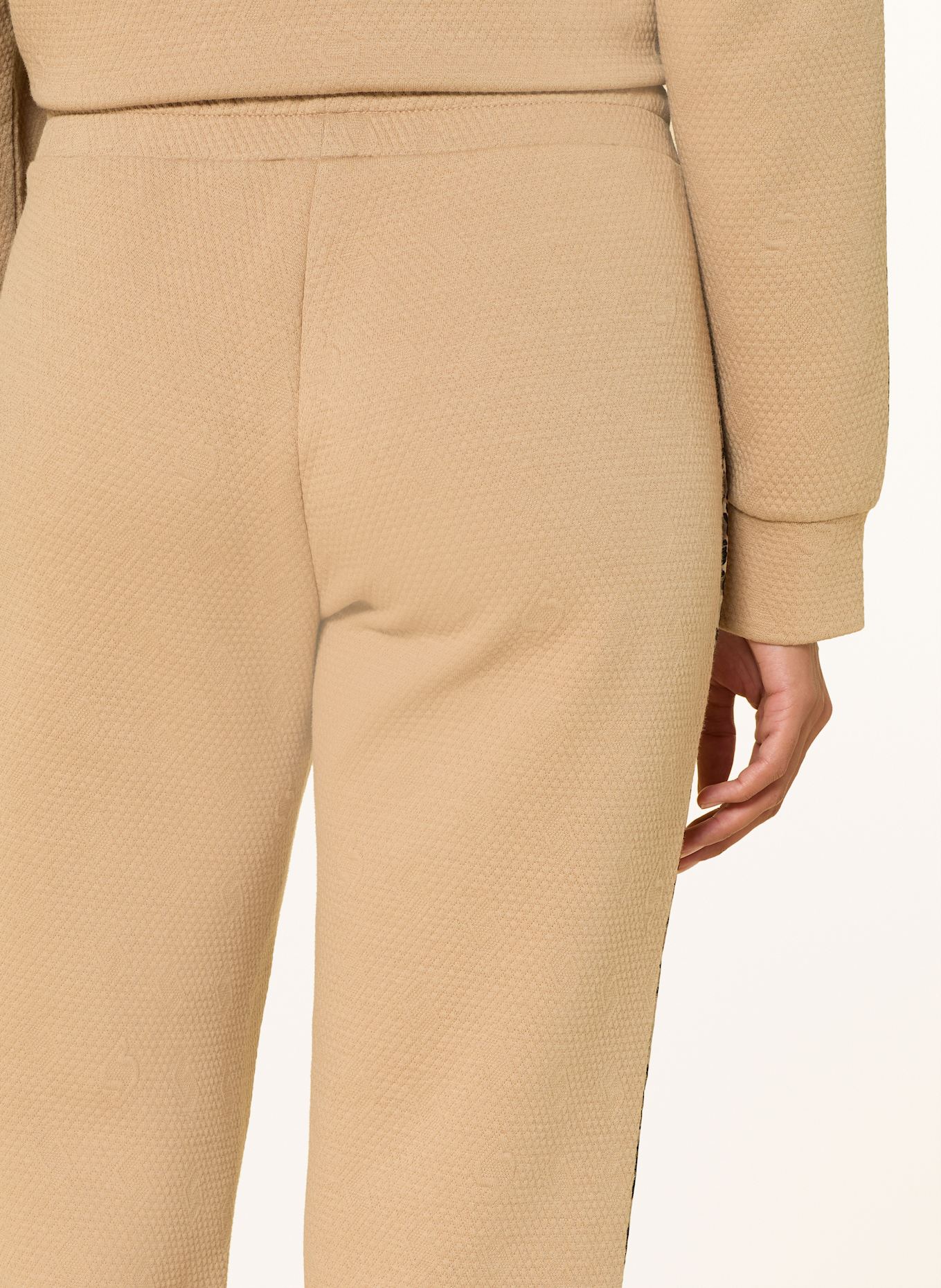 SPORTALM Sweatpants mit Galonstreifen: BEIGE