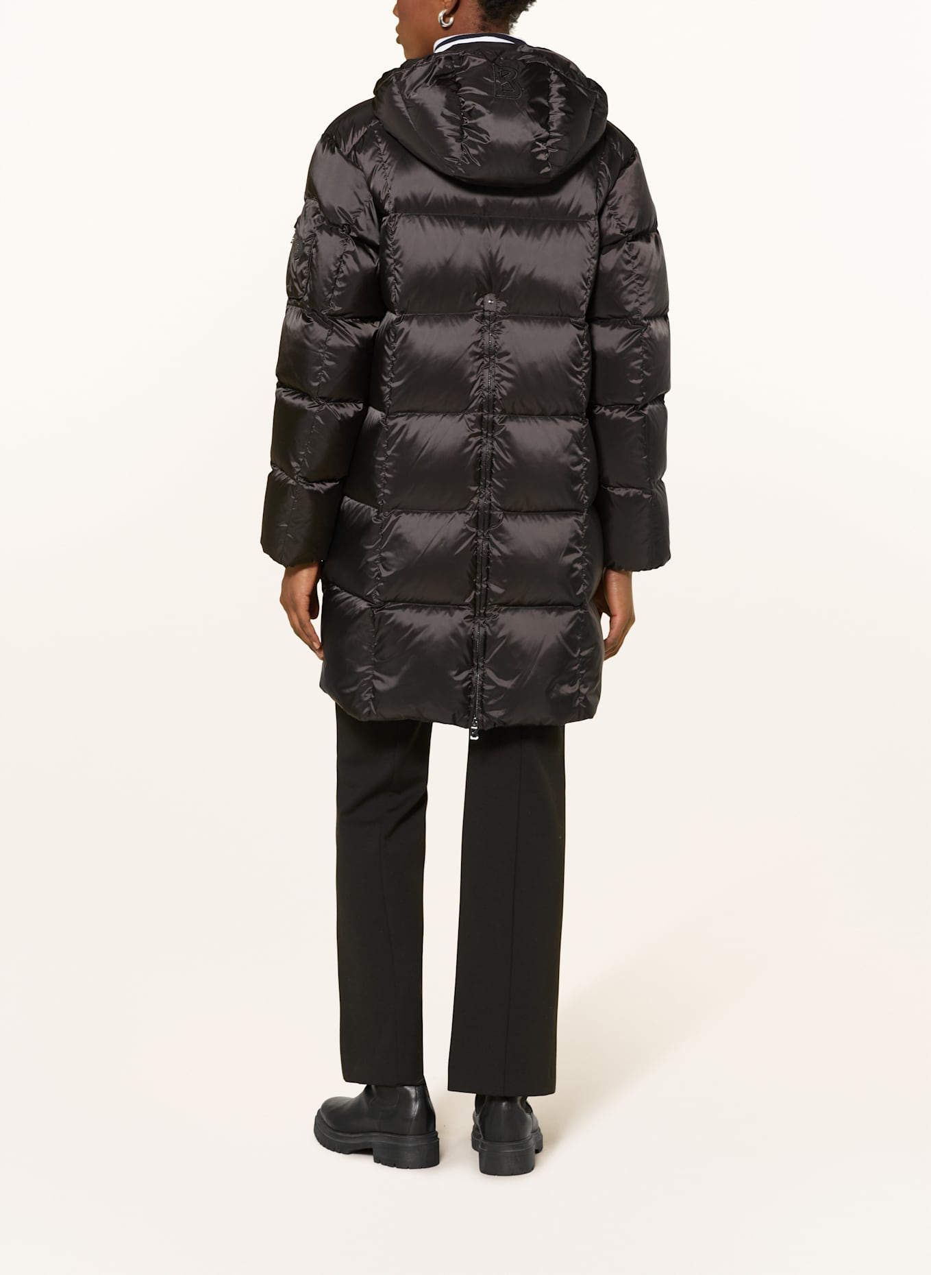 BOGNER Daunenmantel FANJA-D3: SCHWARZ