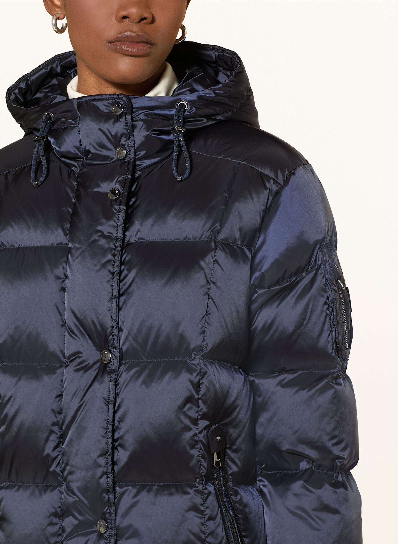 BOGNER Daunenmantel FANJA-D3: DUNKELBLAU