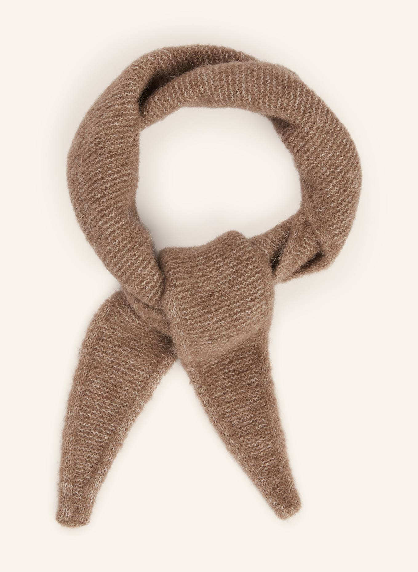 SAMSØE SAMSØE Schal SANOR mit Alpaka: HELLBRAUN