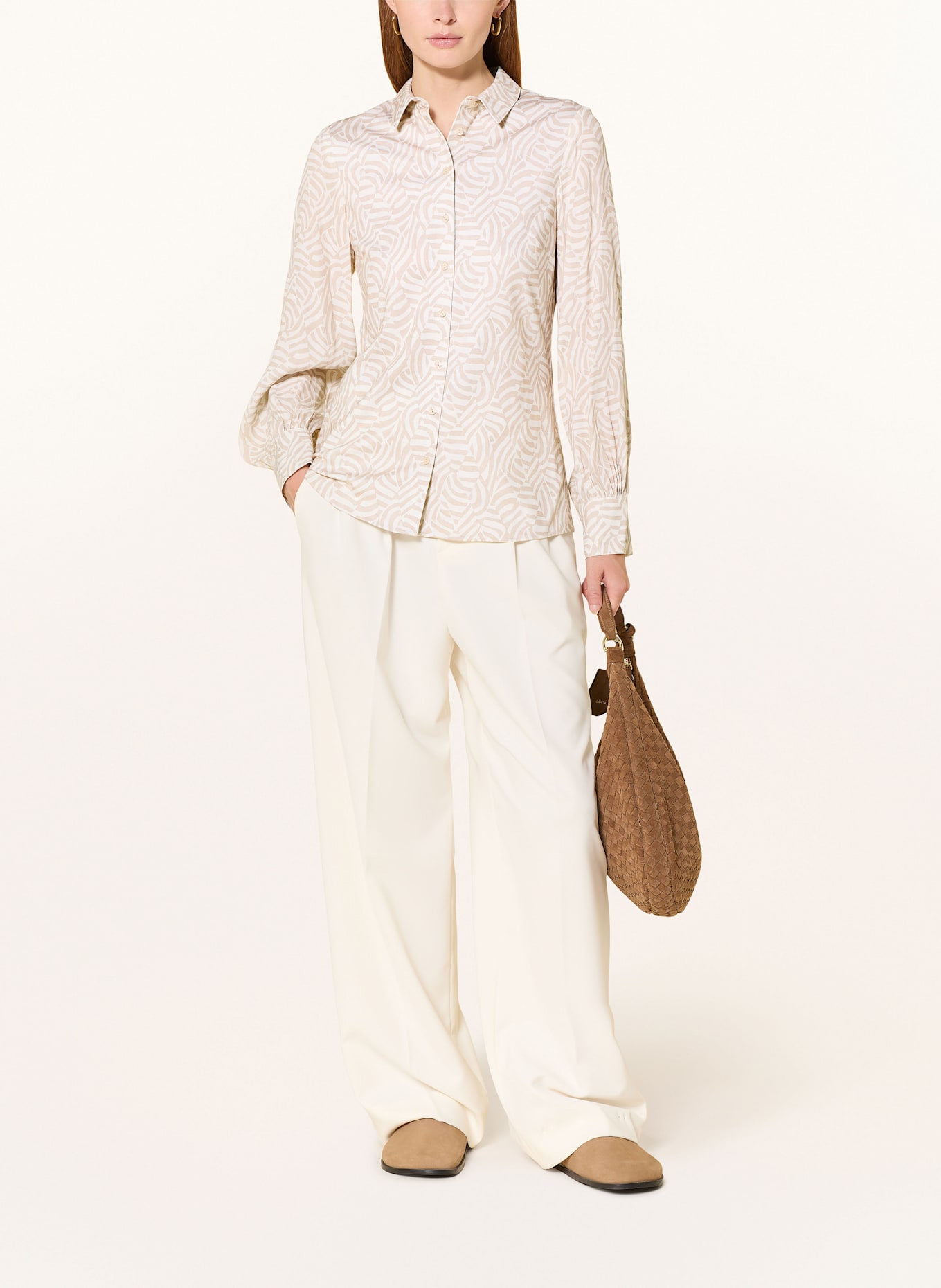 DESOTO Hemdbluse PIA: CREME / BEIGE