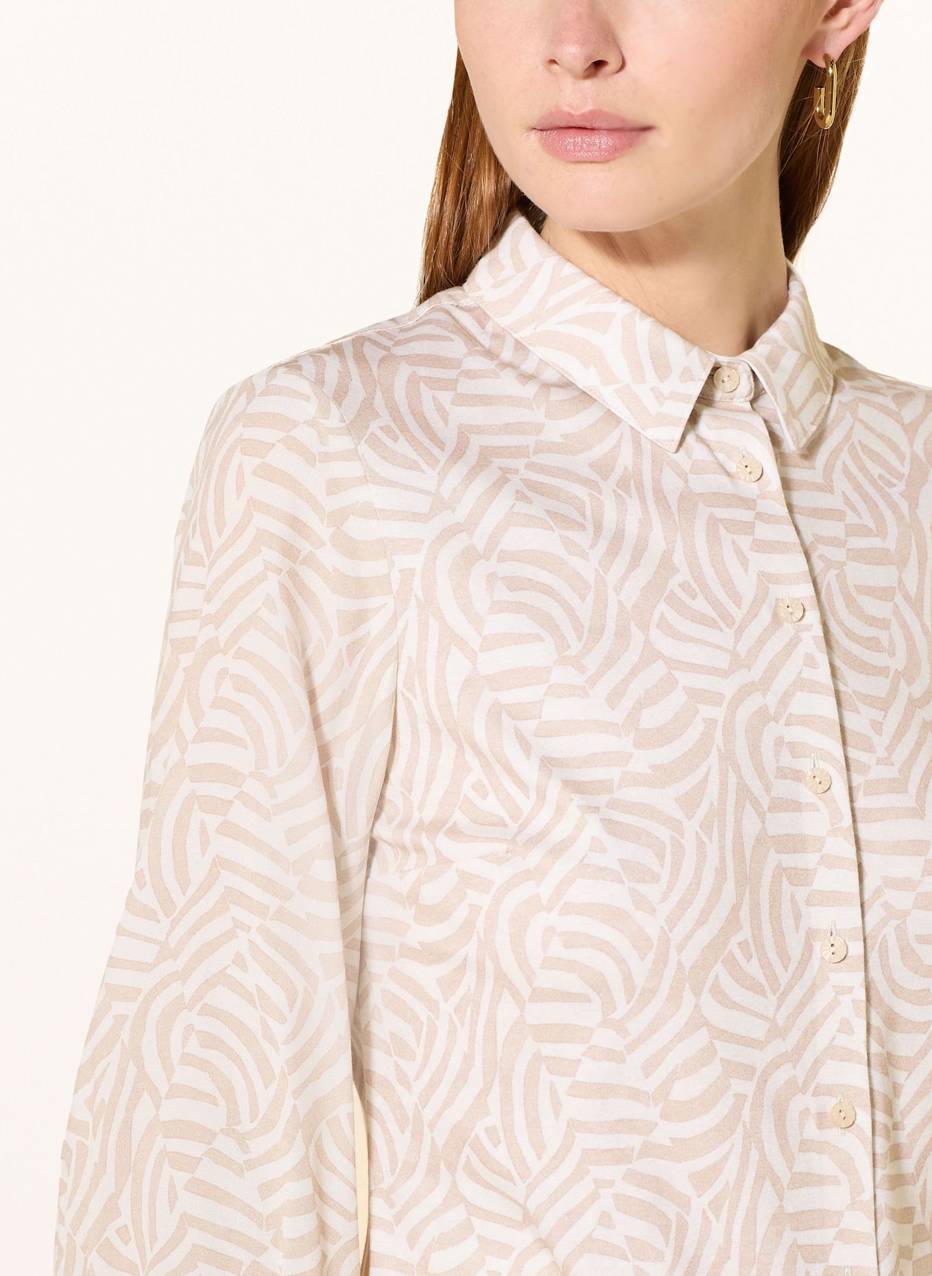 DESOTO Hemdbluse PIA: CREME / BEIGE