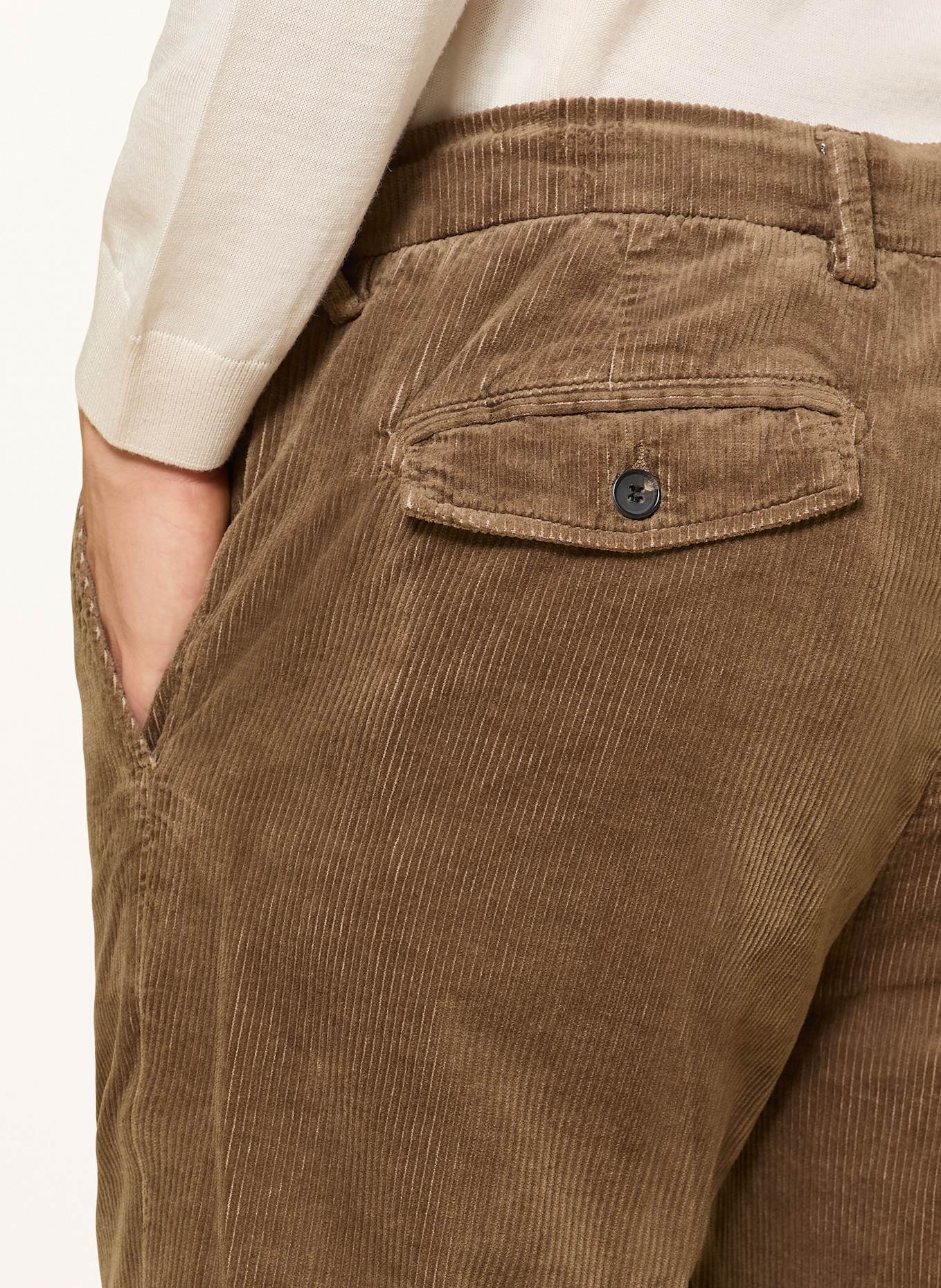 MOS MOSH Gallery Cordhose MMGHUNT Regular Fit: BRAUN