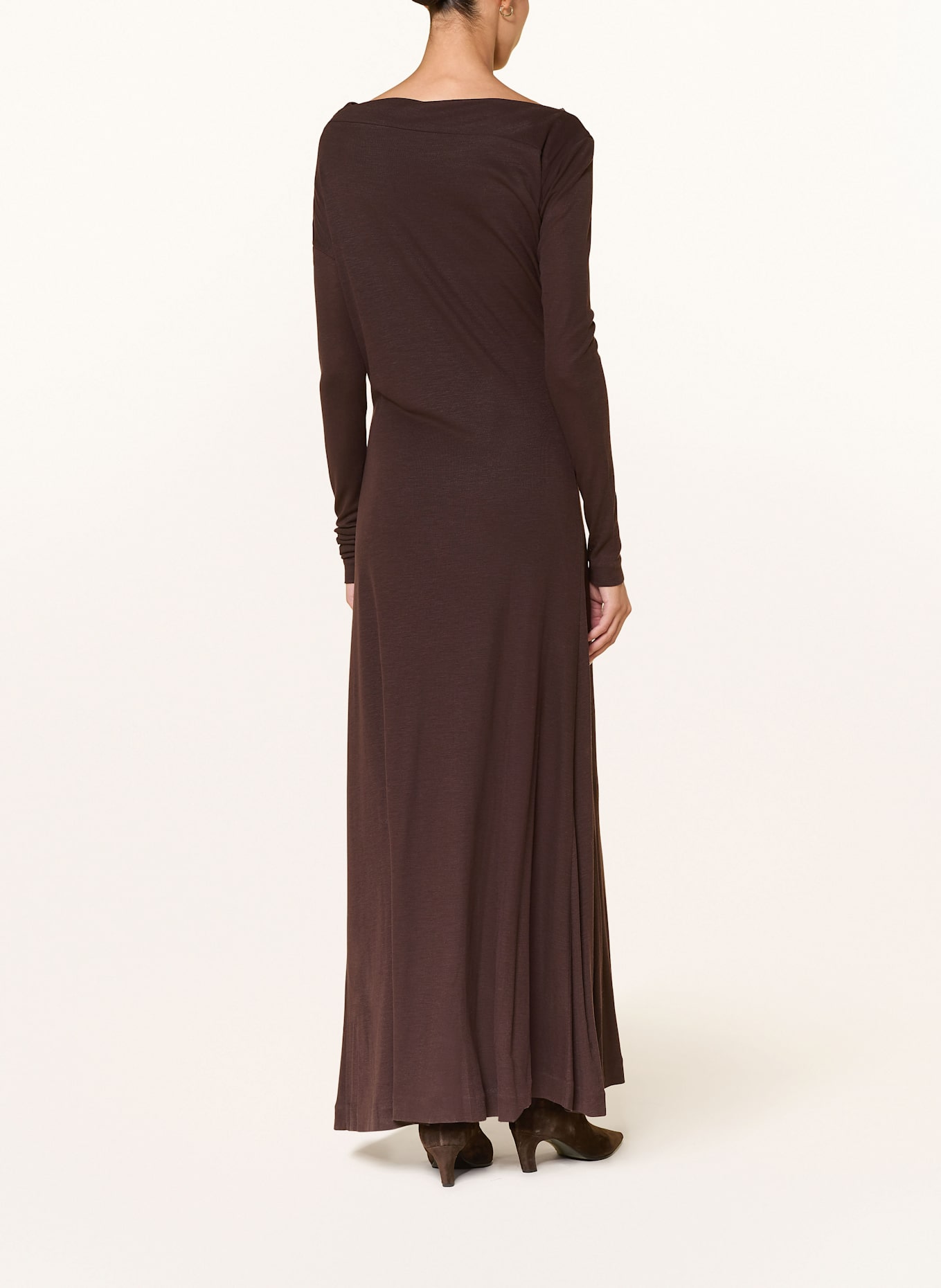 BOSS Strickkleid EVARGO: DUNKELBRAUN