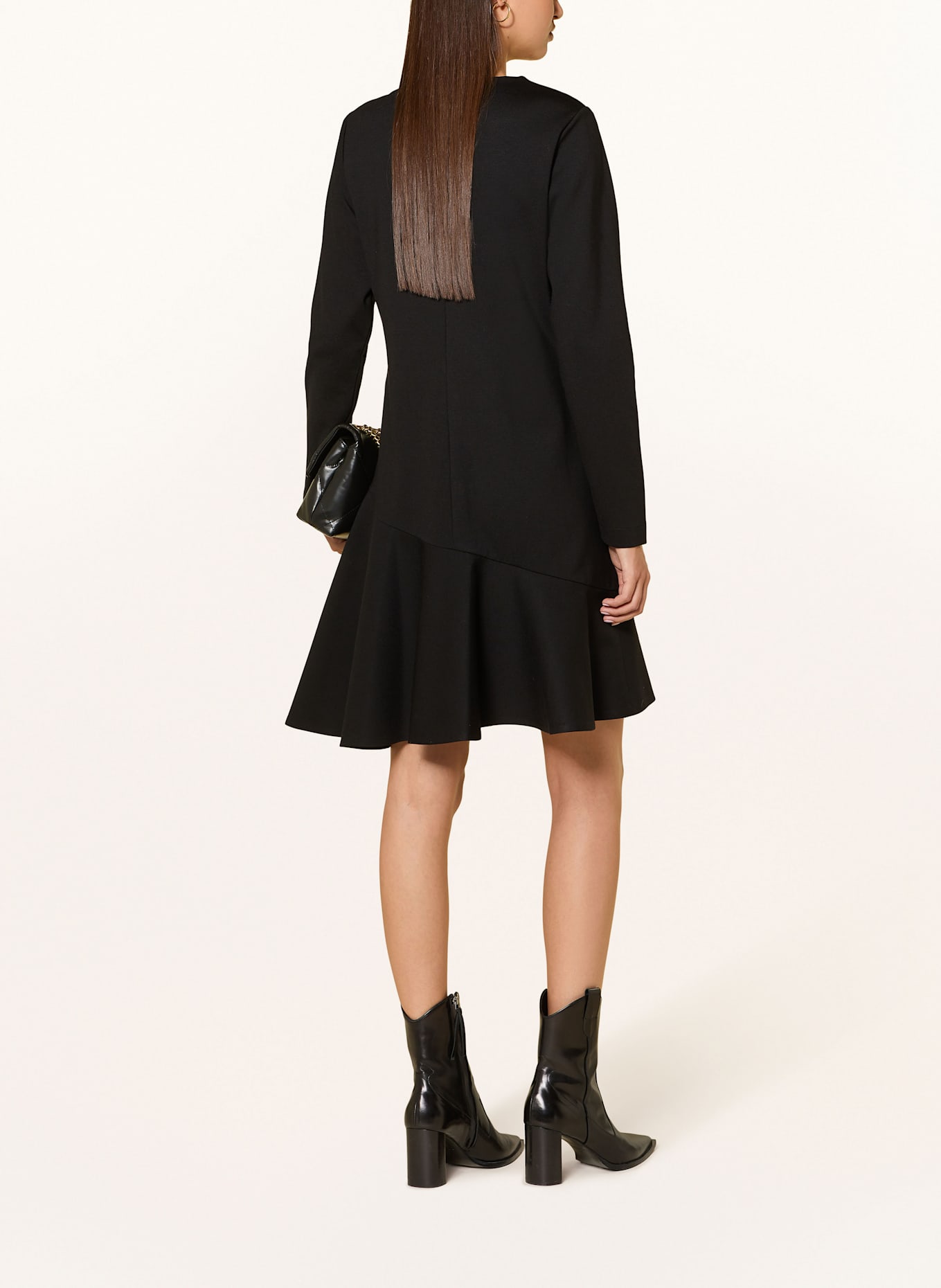 ANNA's Jerseykleid: SCHWARZ