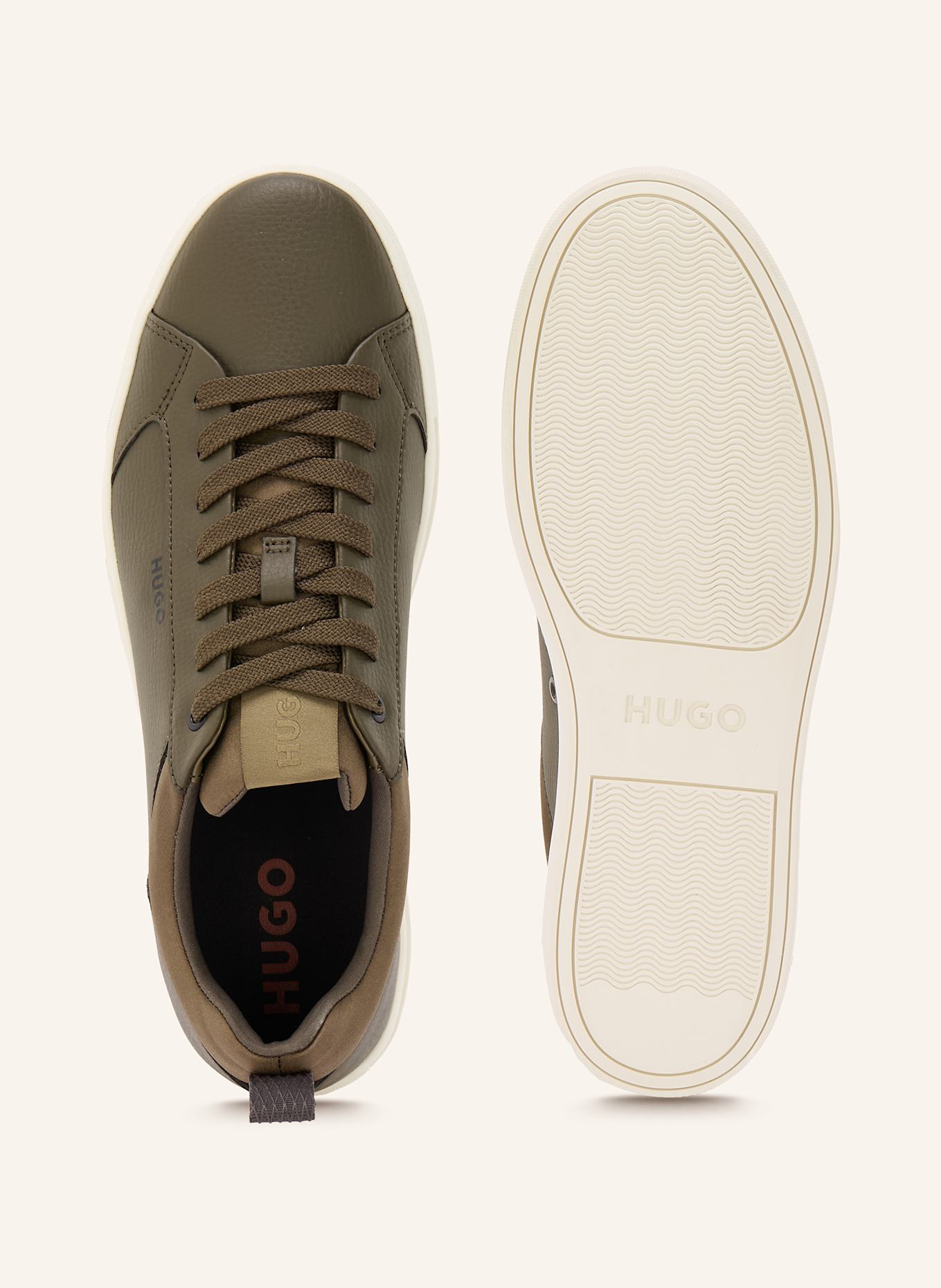 HUGO Sneaker MORRIE: KHAKI
