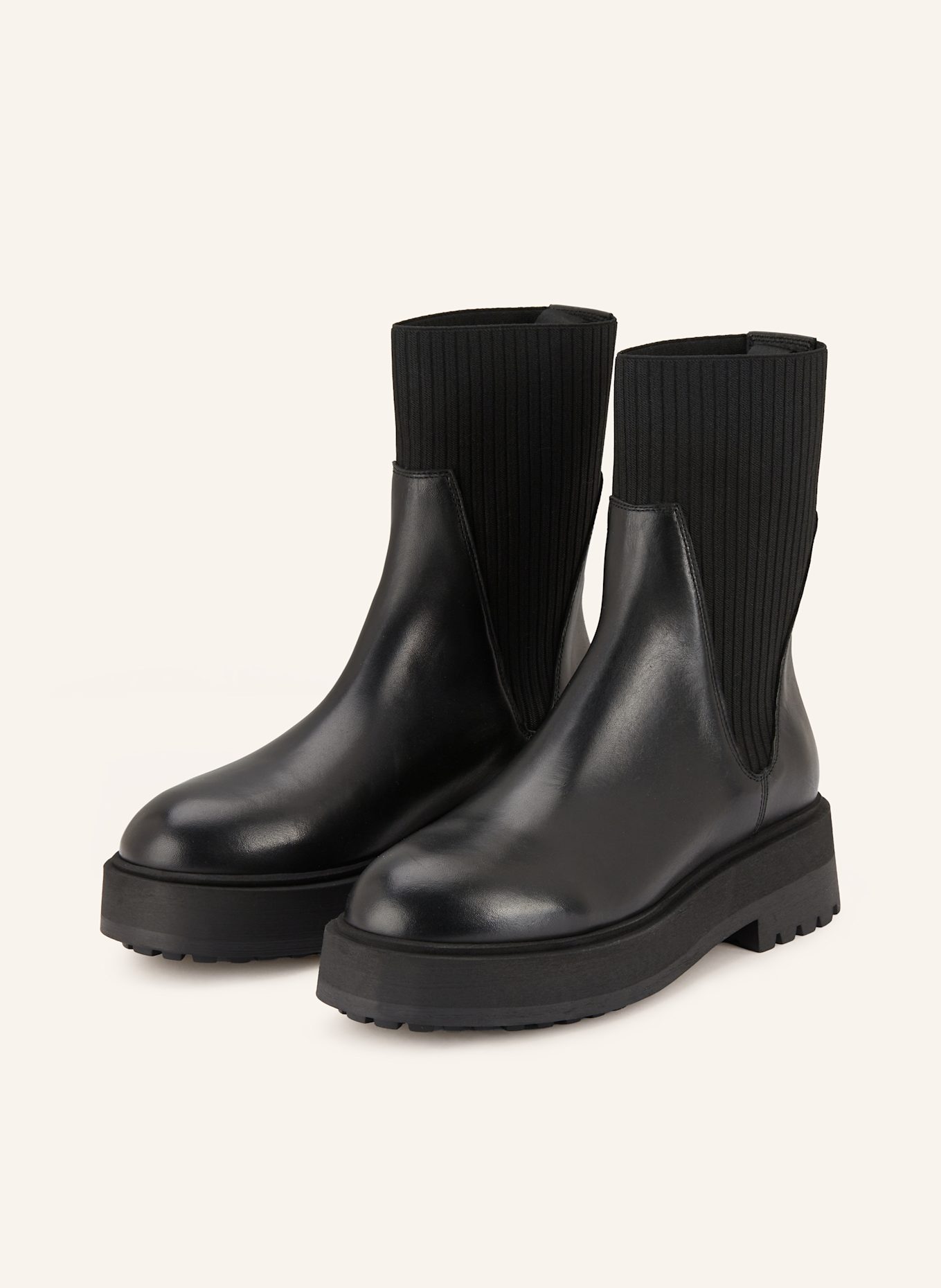 Flattered Chelsea-Boots AURORA: SCHWARZ