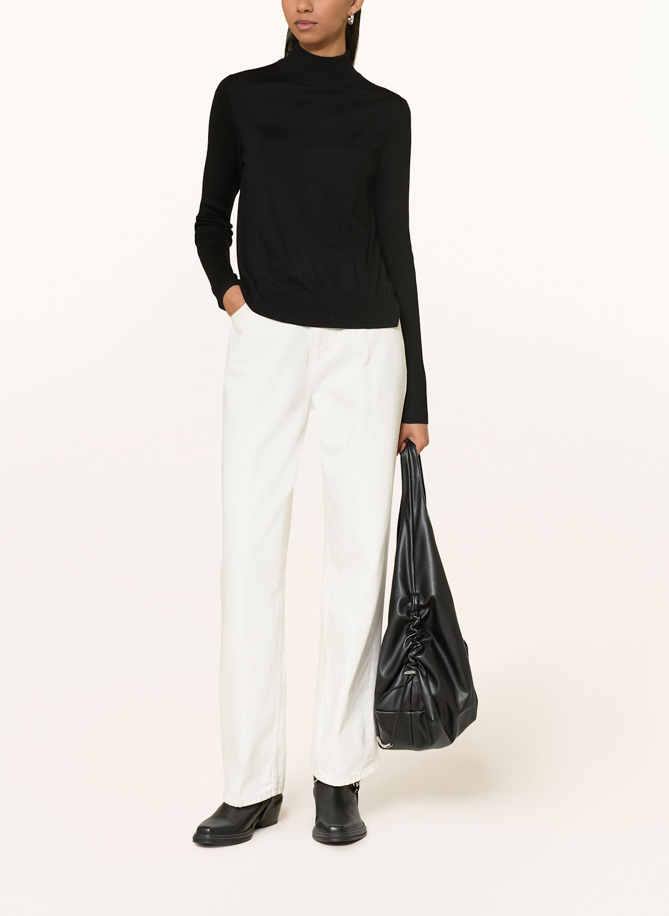 HUGO Pullover SEDENNIAK: SCHWARZ