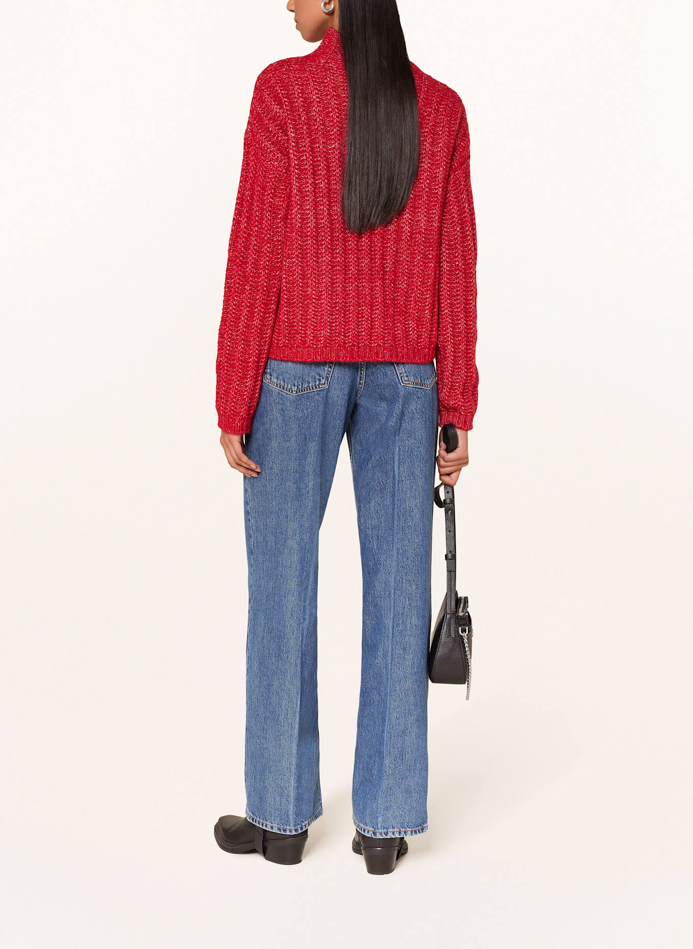 HUGO Pullover SAFINEYNY: ROT