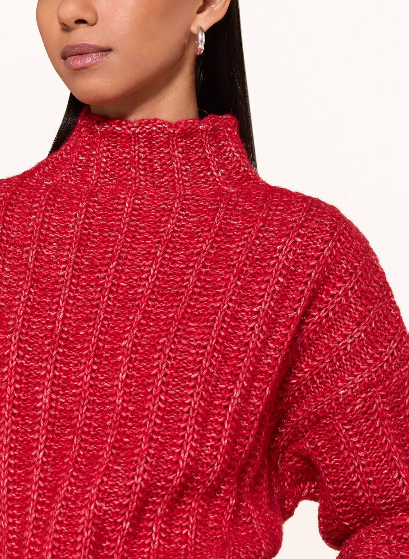 HUGO Pullover SAFINEYNY: ROT