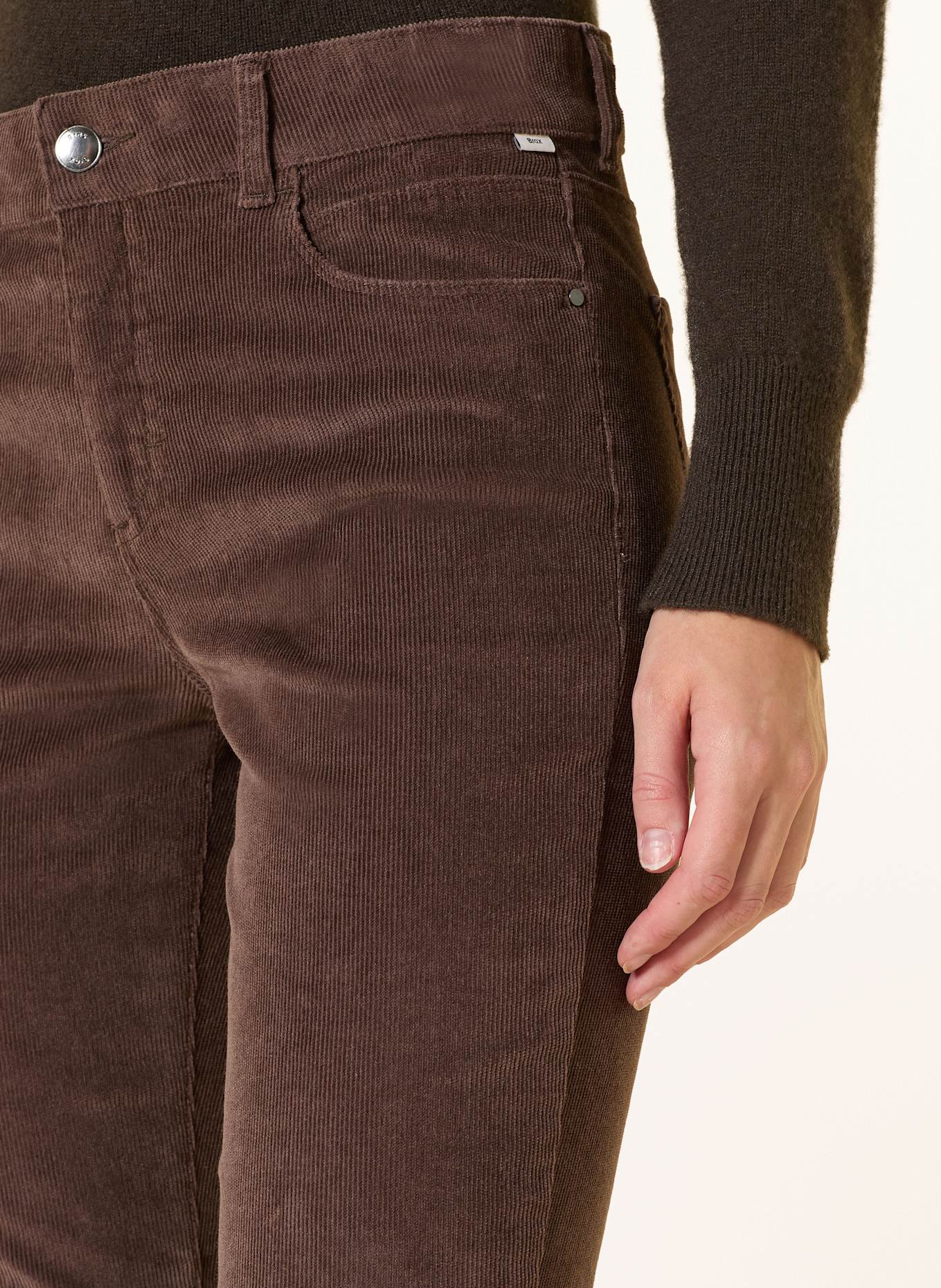 BRAX Skinny Jeans SHAKIRA aus Cord: BRAUN