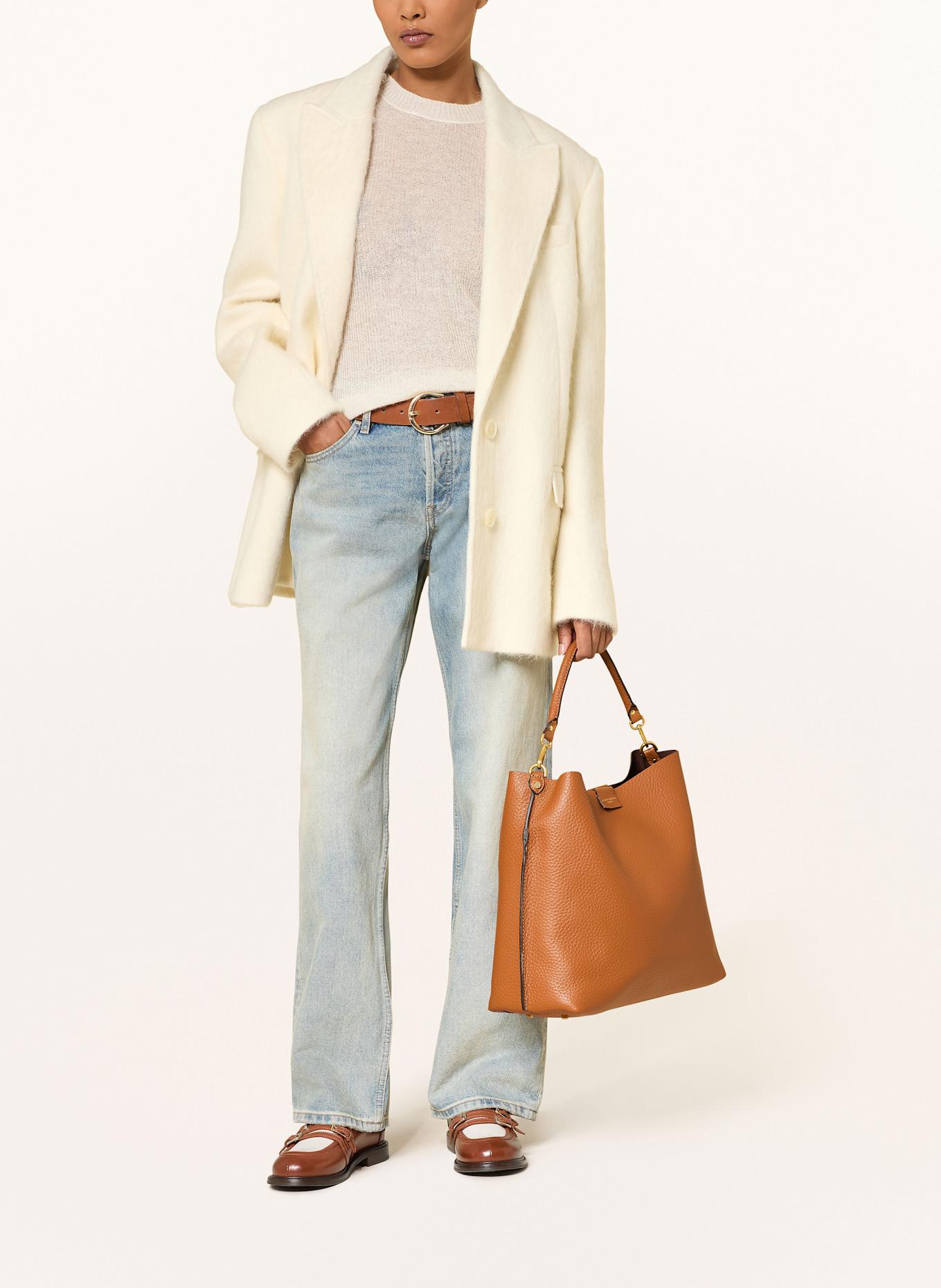 GIANNI CHIARINI Torebka hobo ARETHA z odpinaną saszetką: KONIAKOWY