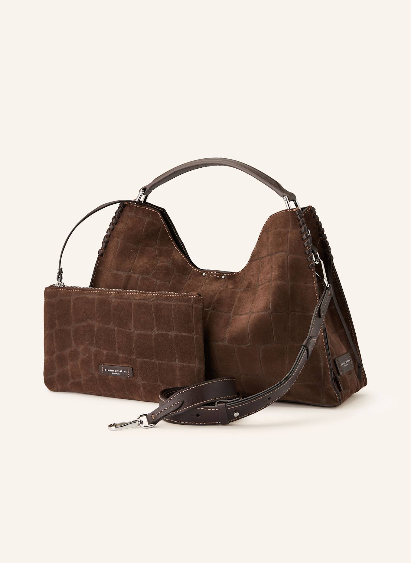 GIANNI CHIARINI Handtasche AURORA: DUNKELBRAUN