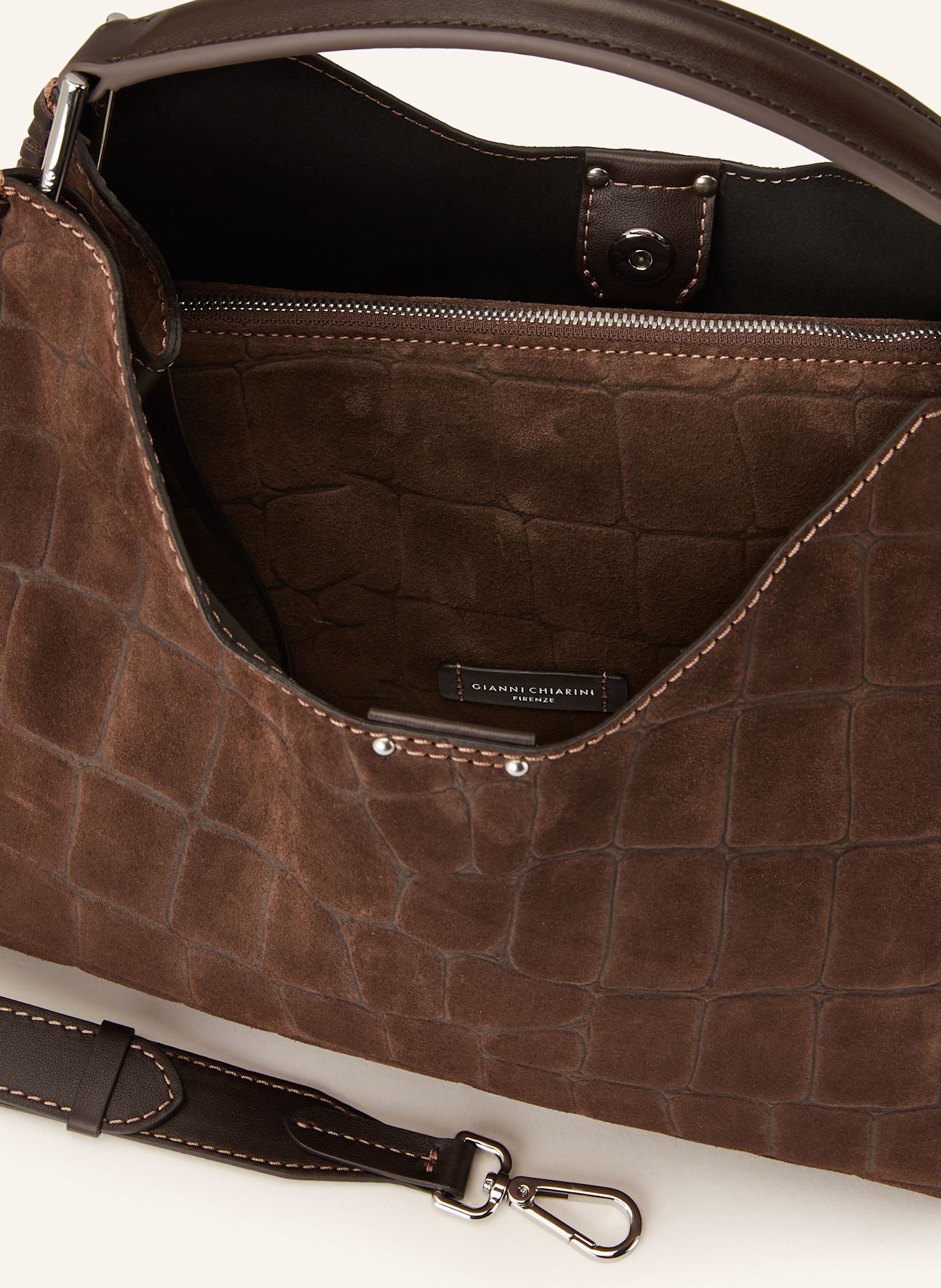 GIANNI CHIARINI Handtasche AURORA: DUNKELBRAUN