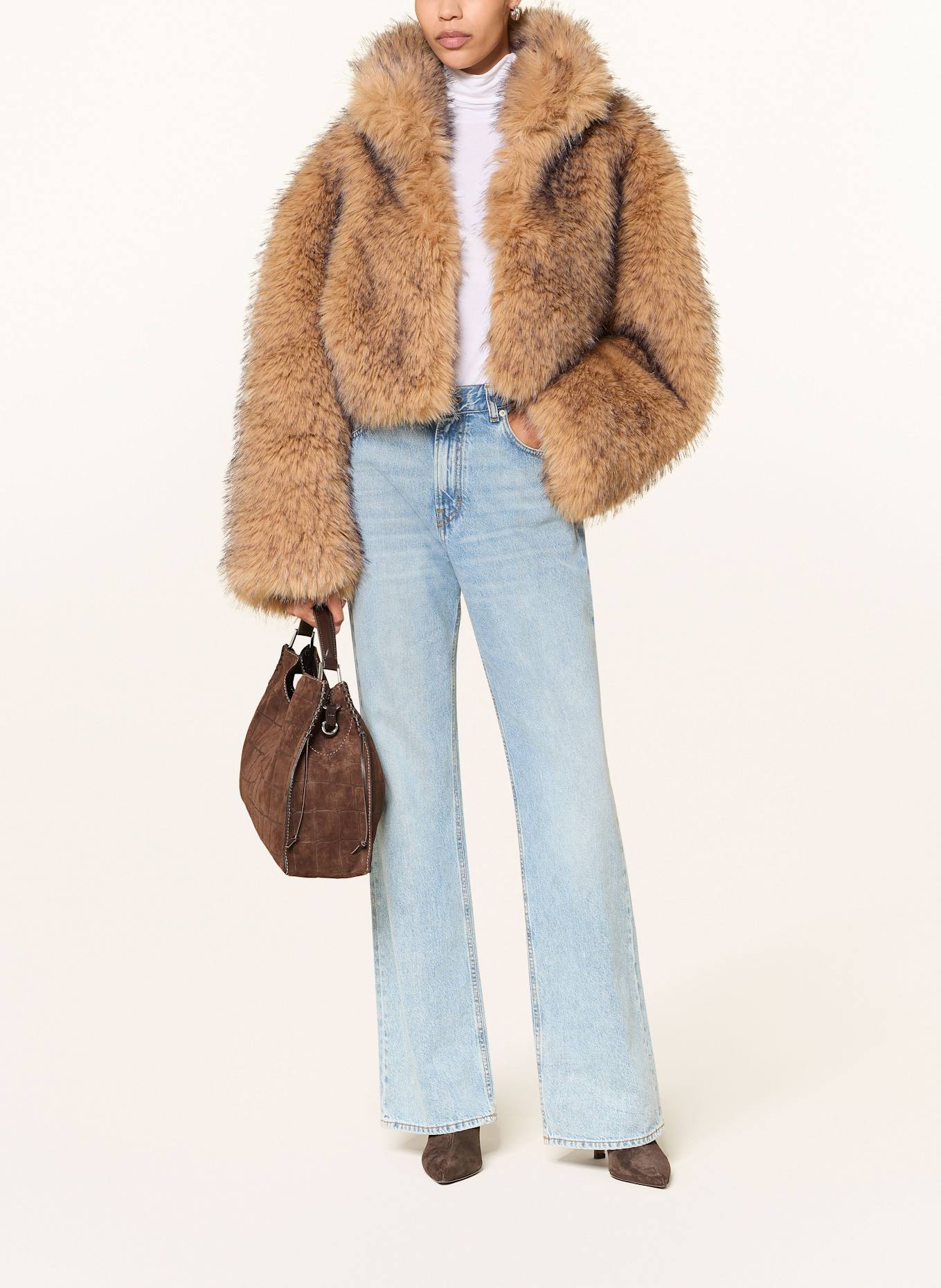 GIANNI CHIARINI Handtasche AURORA: DUNKELBRAUN