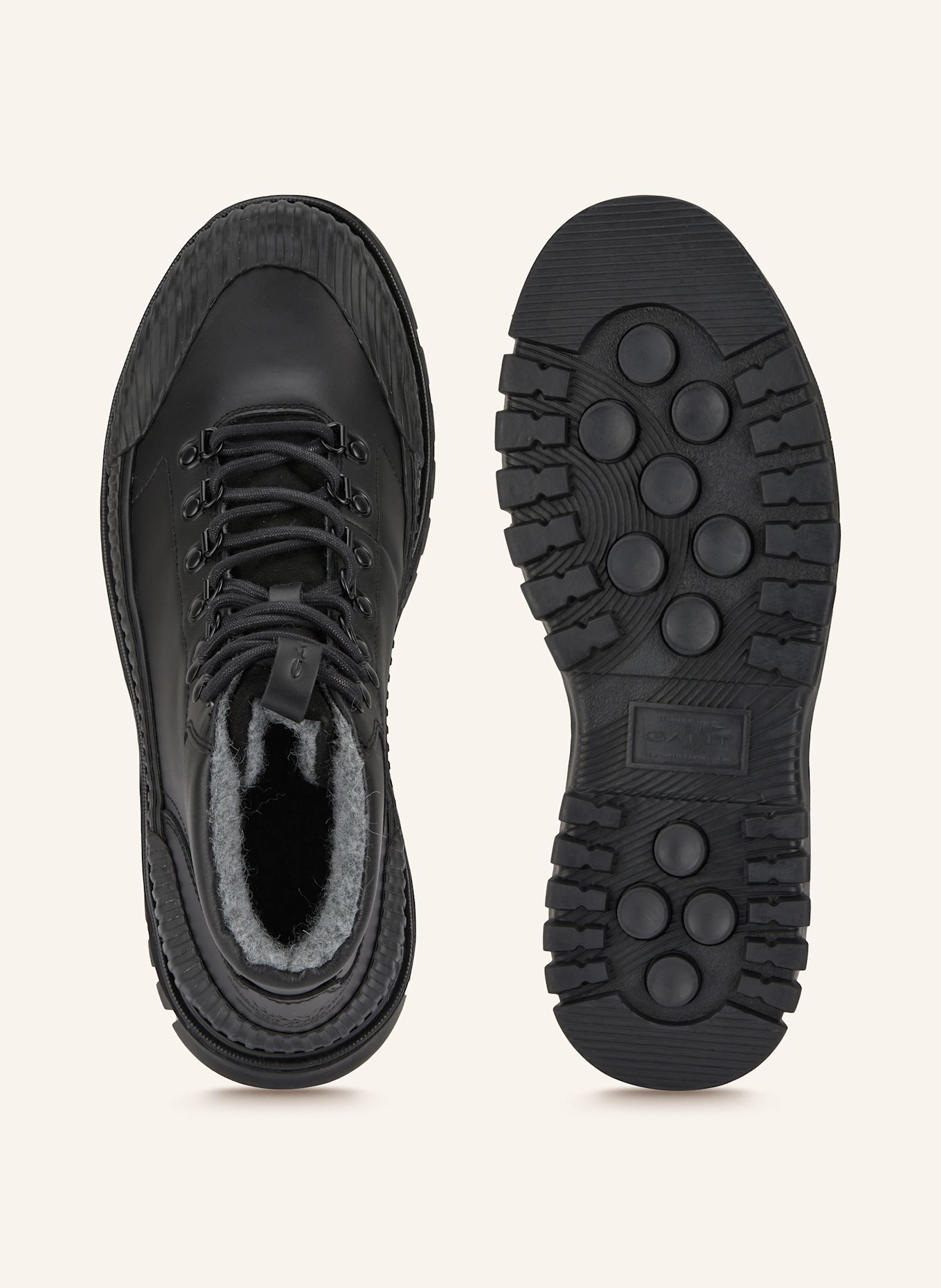 GANT Schnürboots NEBRADA: SCHWARZ