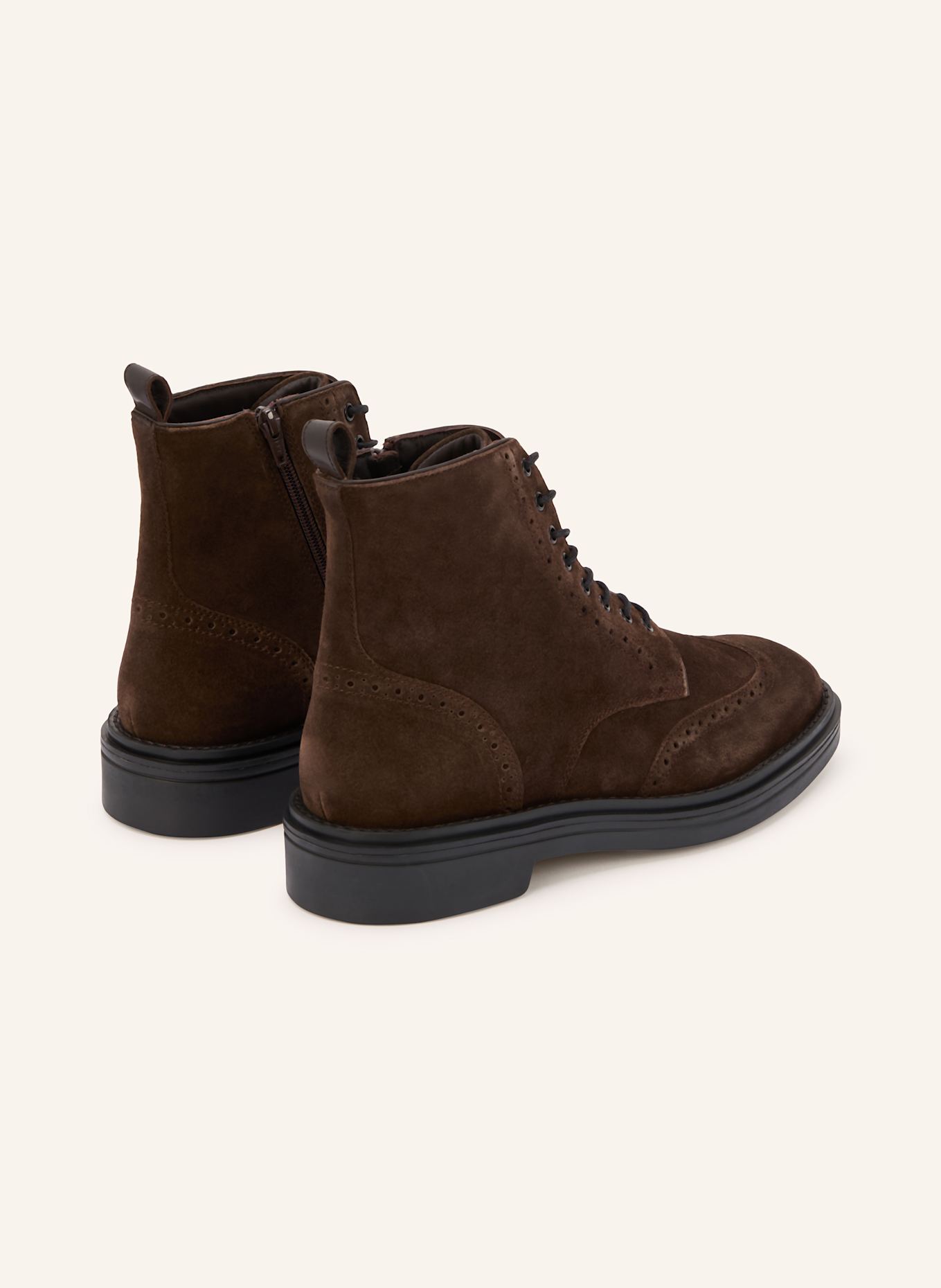 GANT Schnürboots BOGGER: DUNKELBRAUN