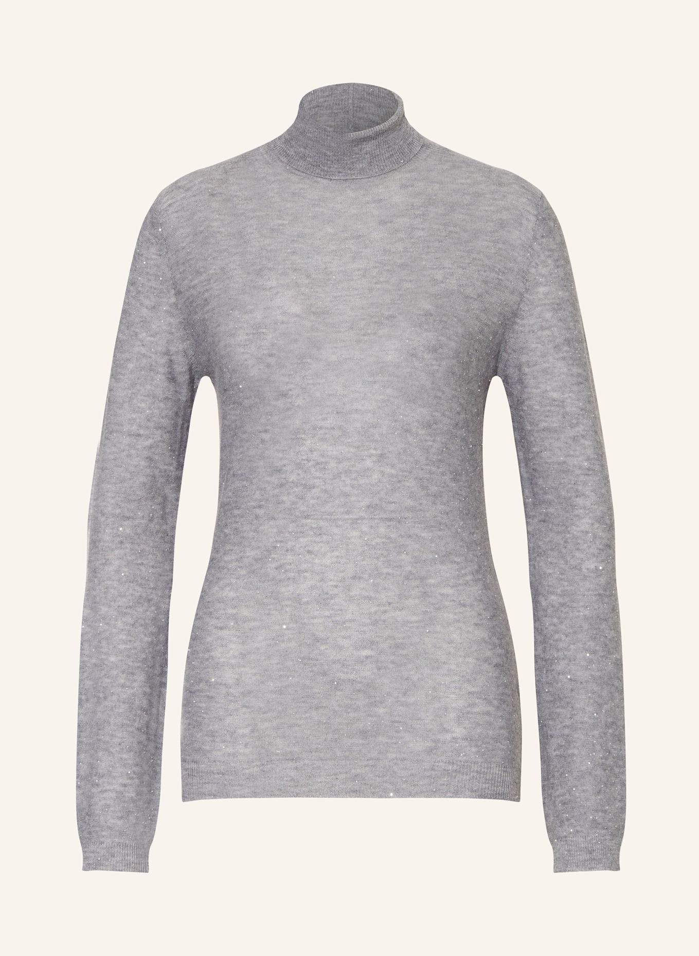 FABIANA FILIPPI Sweter z cekinami: SZARY