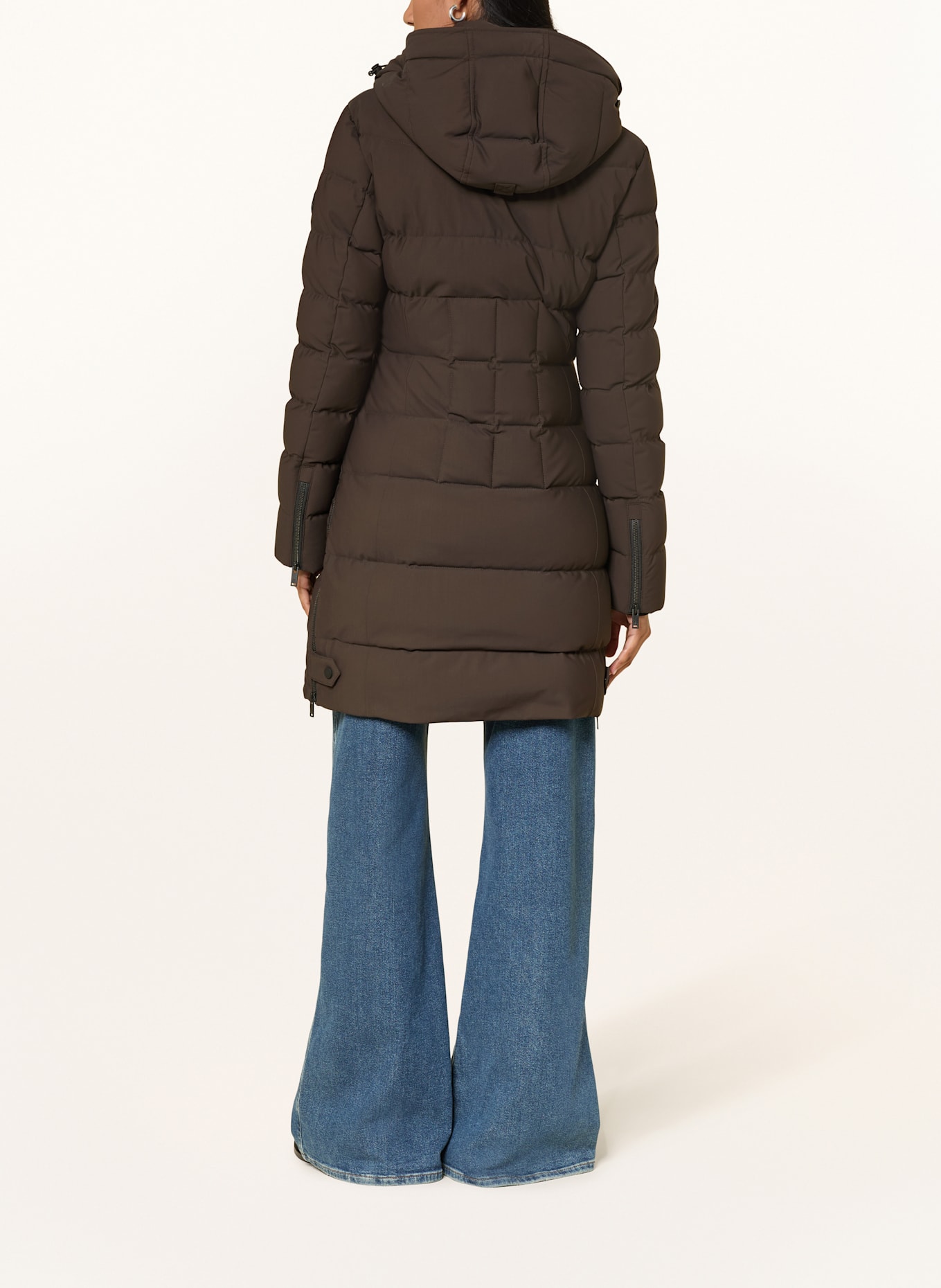 MOOSE KNUCKLES Daunenparka WATERSHED: DUNKELBRAUN