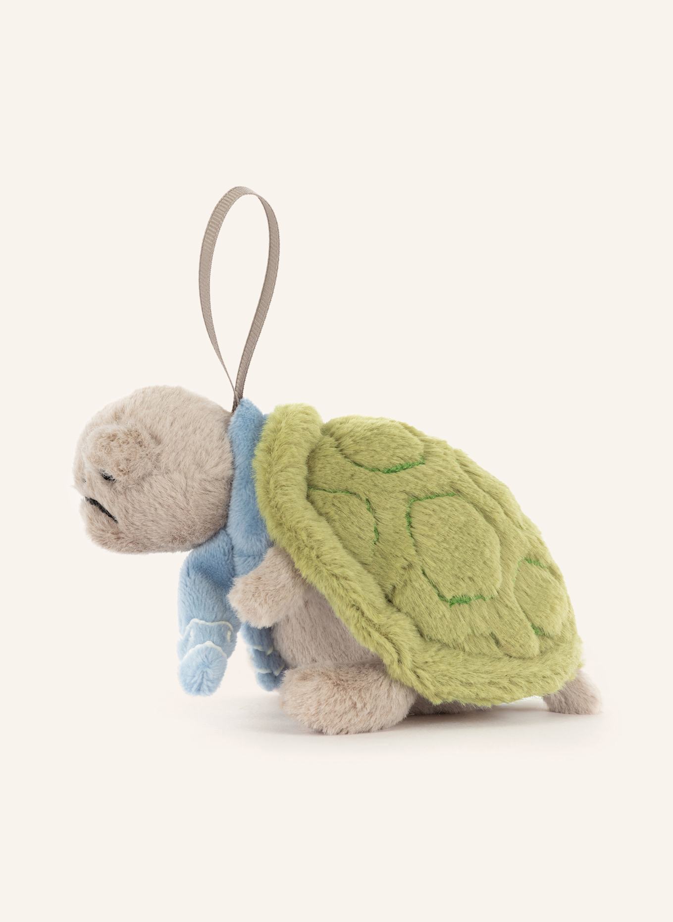 Jellycat Plüschanhänger TIMMY TURTLE: BEIGE / GRÜN / HELLBLAU