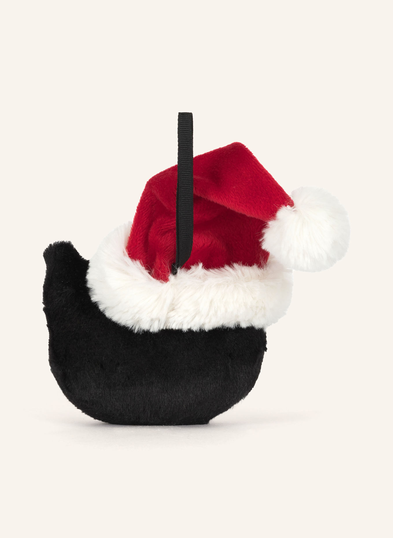 Jellycat JELLYCAT JACK plush pendant: BLACK / RED