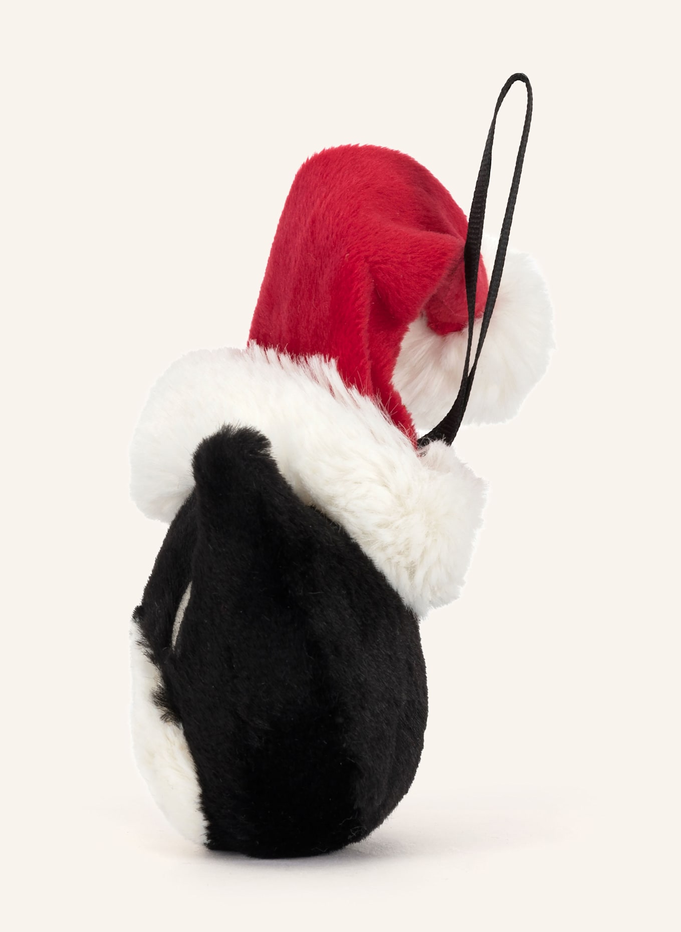 Jellycat JELLYCAT JACK plush pendant: BLACK / RED