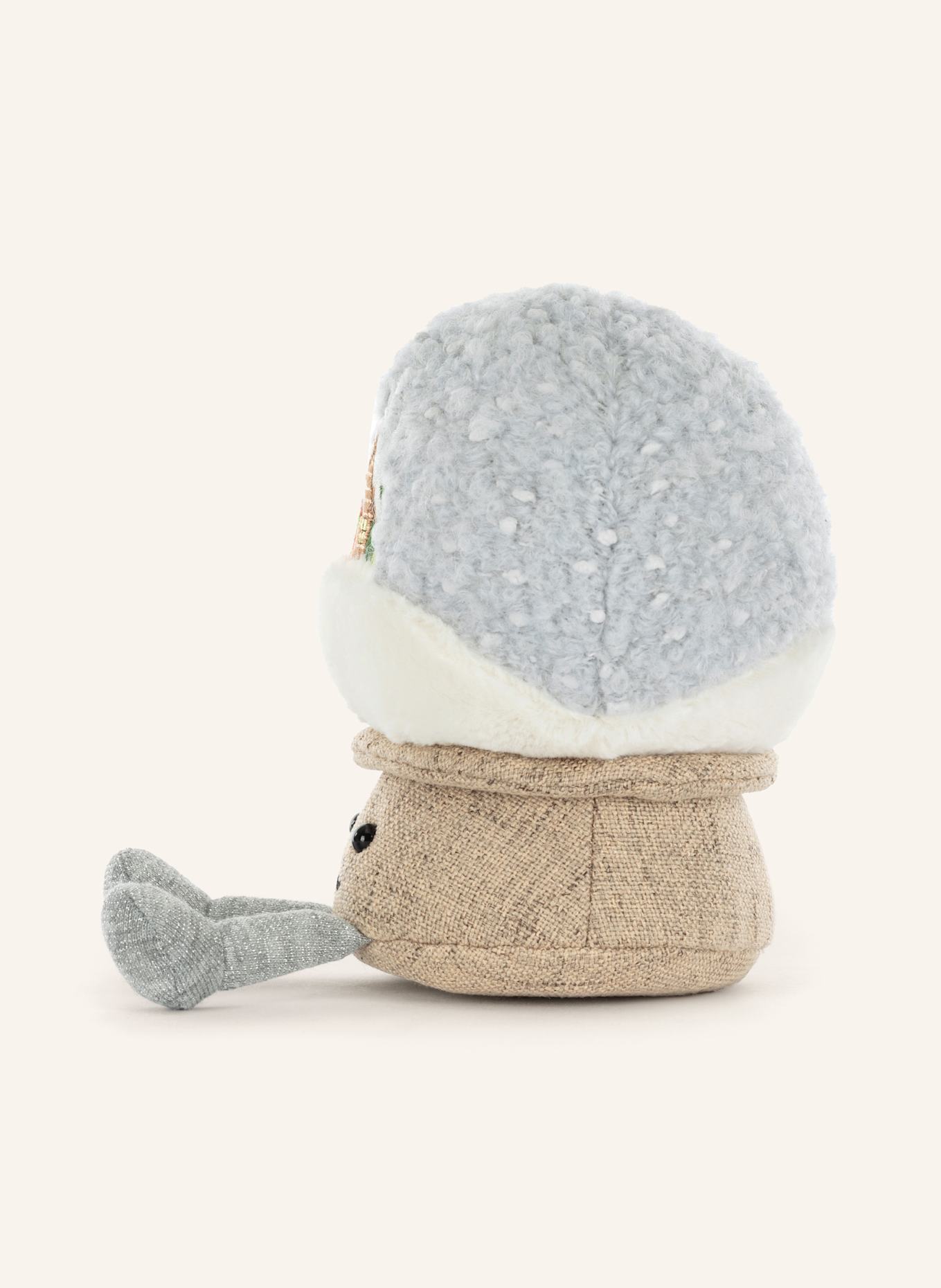 Jellycat Plüsch-Spielzeug AMUSEABLES SNOW GLOBE: GRAU / BEIGE / WEISS