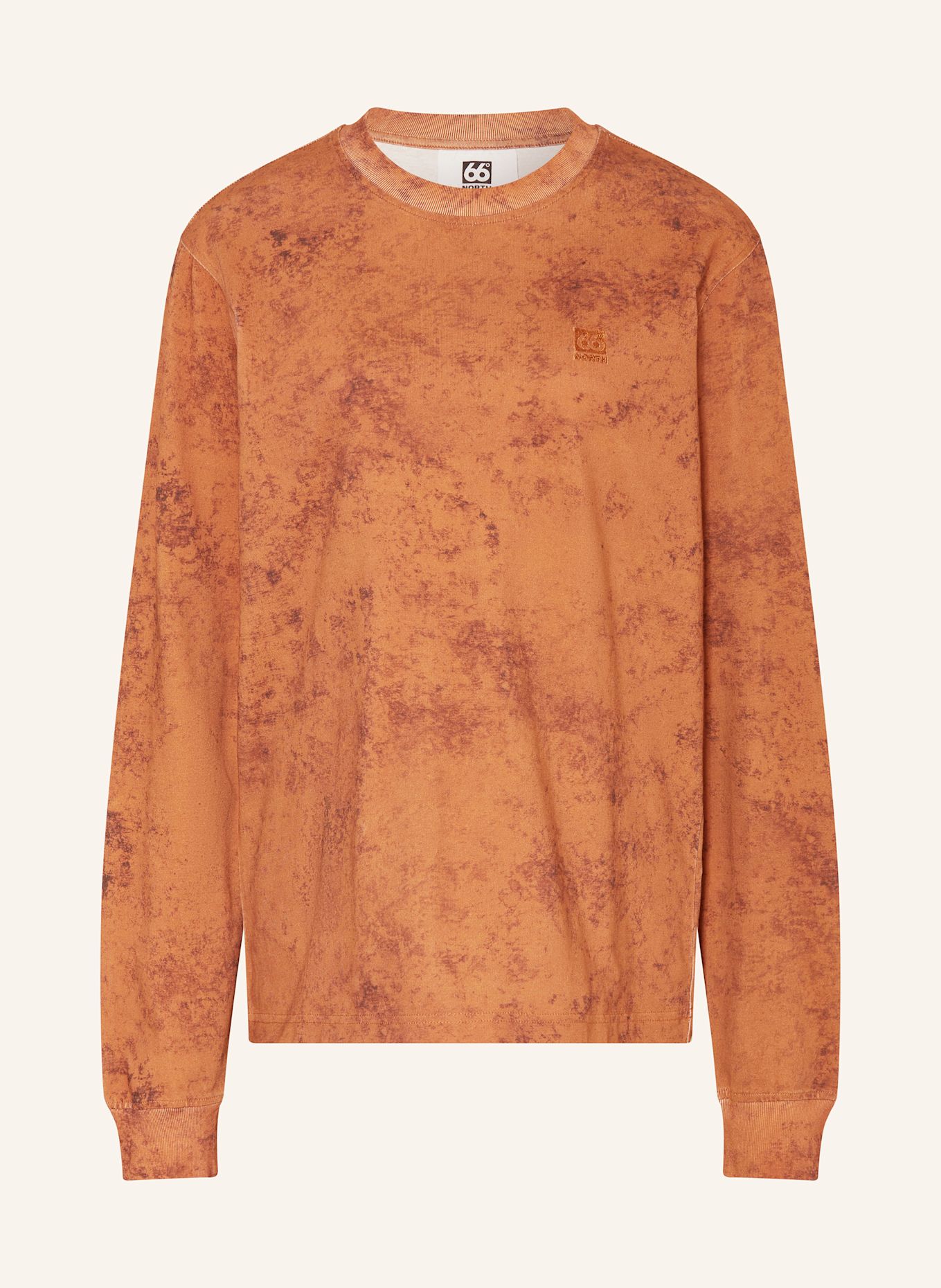 66°NORTH Longsleeve DYNGJA: ORANGE / DUNKELLILA