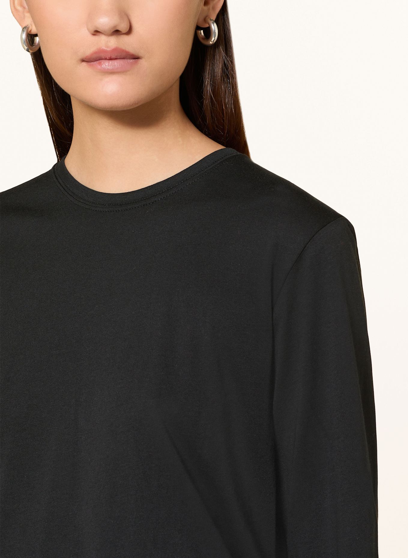 POLO RALPH LAUREN Longsleeve: SCHWARZ