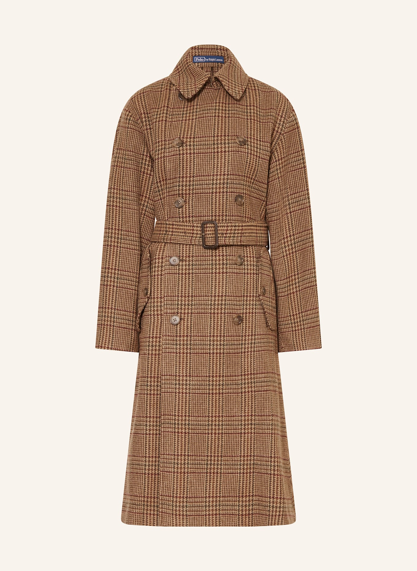 POLO RALPH LAUREN Trenchcoat: BRAUN / CAMEL