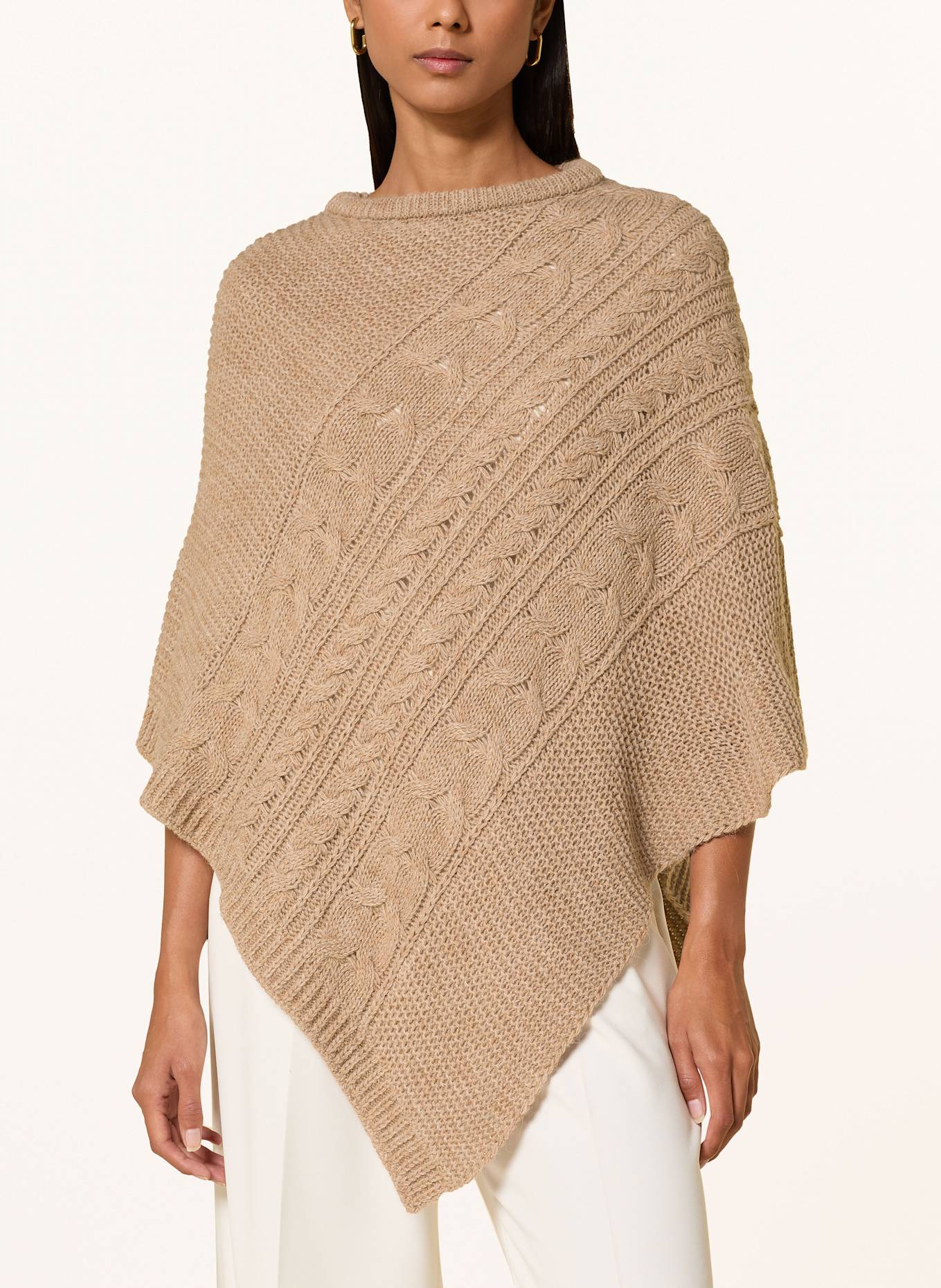BRAX Poncho THEA: BEIGE