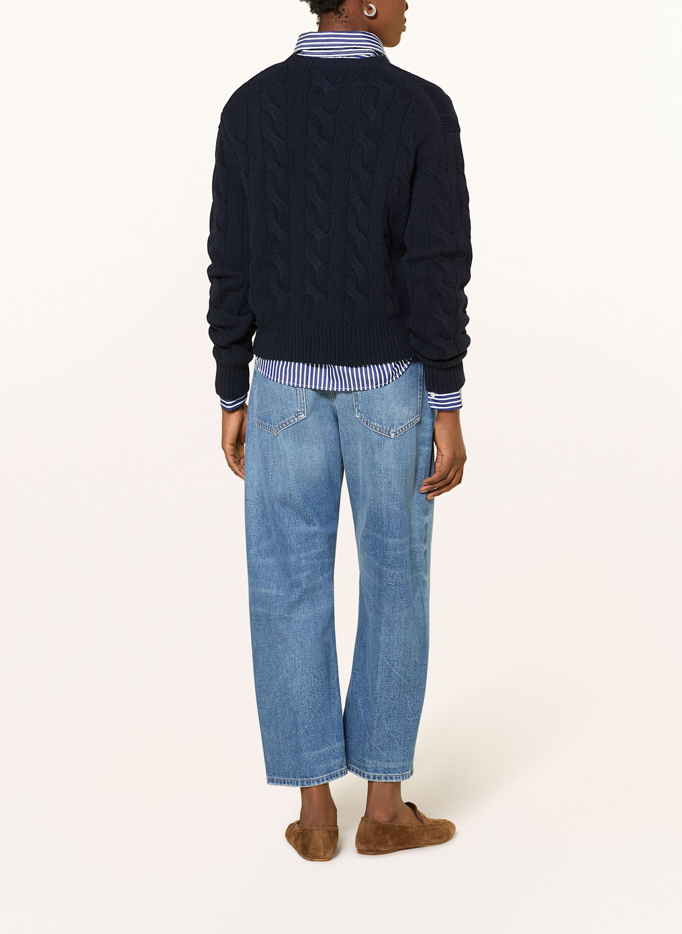 POLO RALPH LAUREN Pullover: DUNKELBLAU