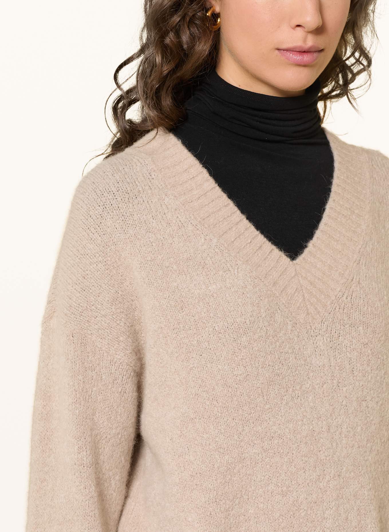 WEEKEND Max Mara Pullover VISITA mit Alpaka: HELLBRAUN