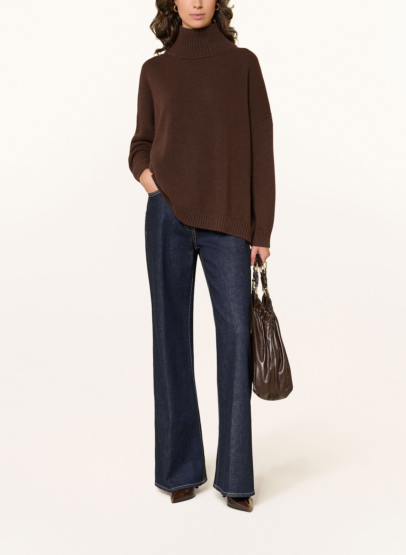 WEEKEND Max Mara Pullover BORGIA: DUNKELBRAUN