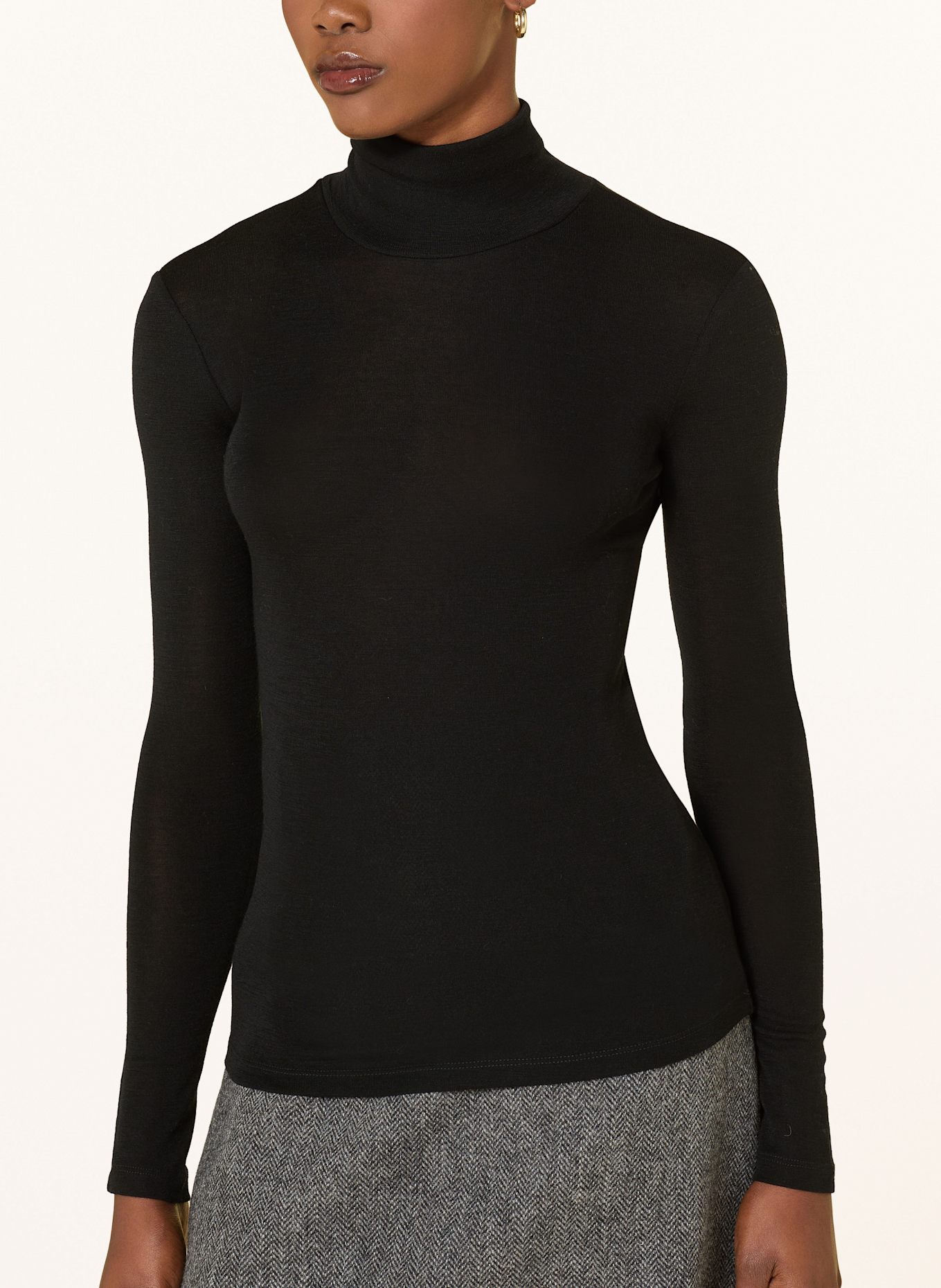 WEEKEND Max Mara Rollkragenpullover TESEO: SCHWARZ