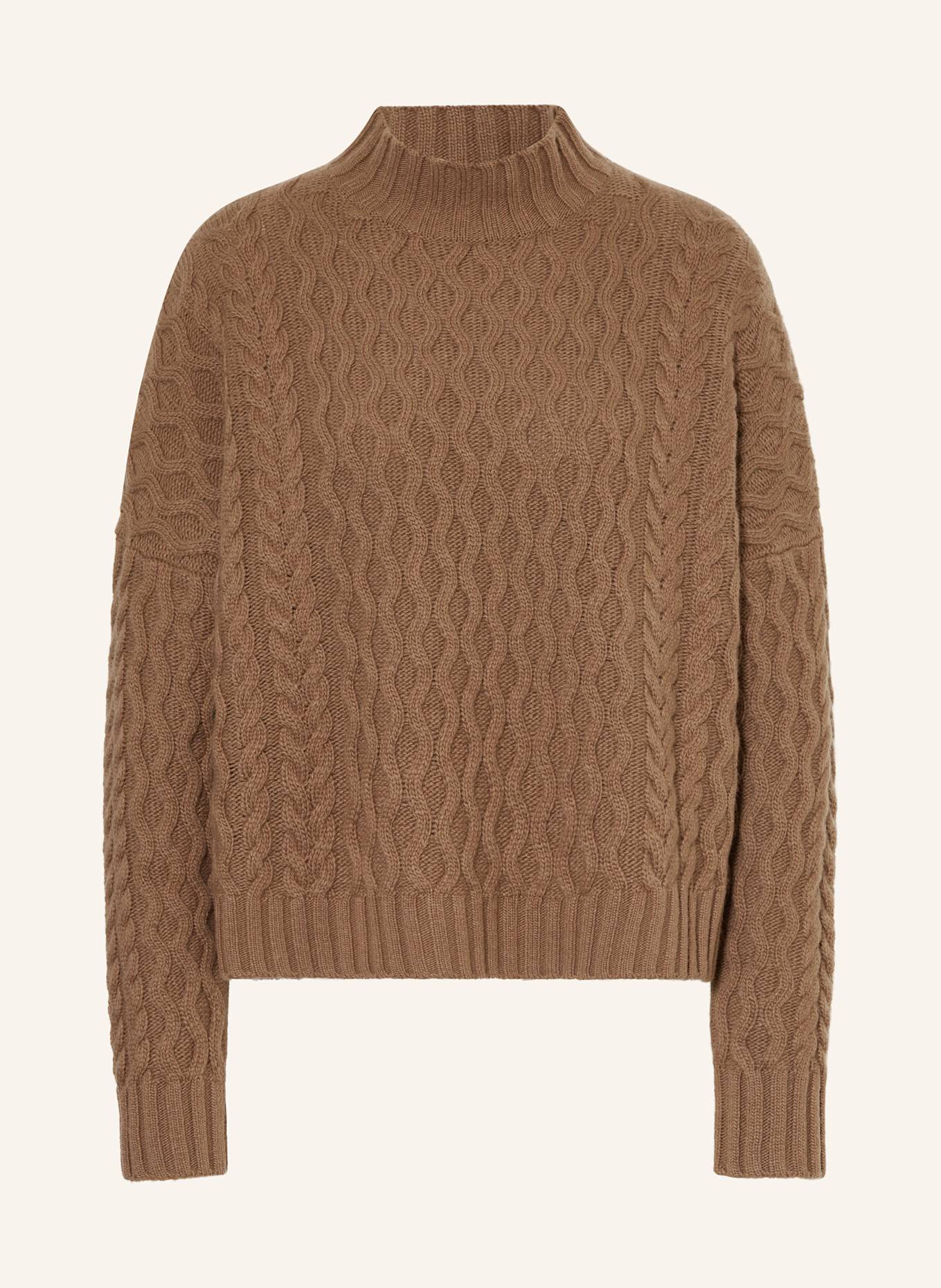 WEEKEND Max Mara Pull oversize YARD: MARRON FONCÉ