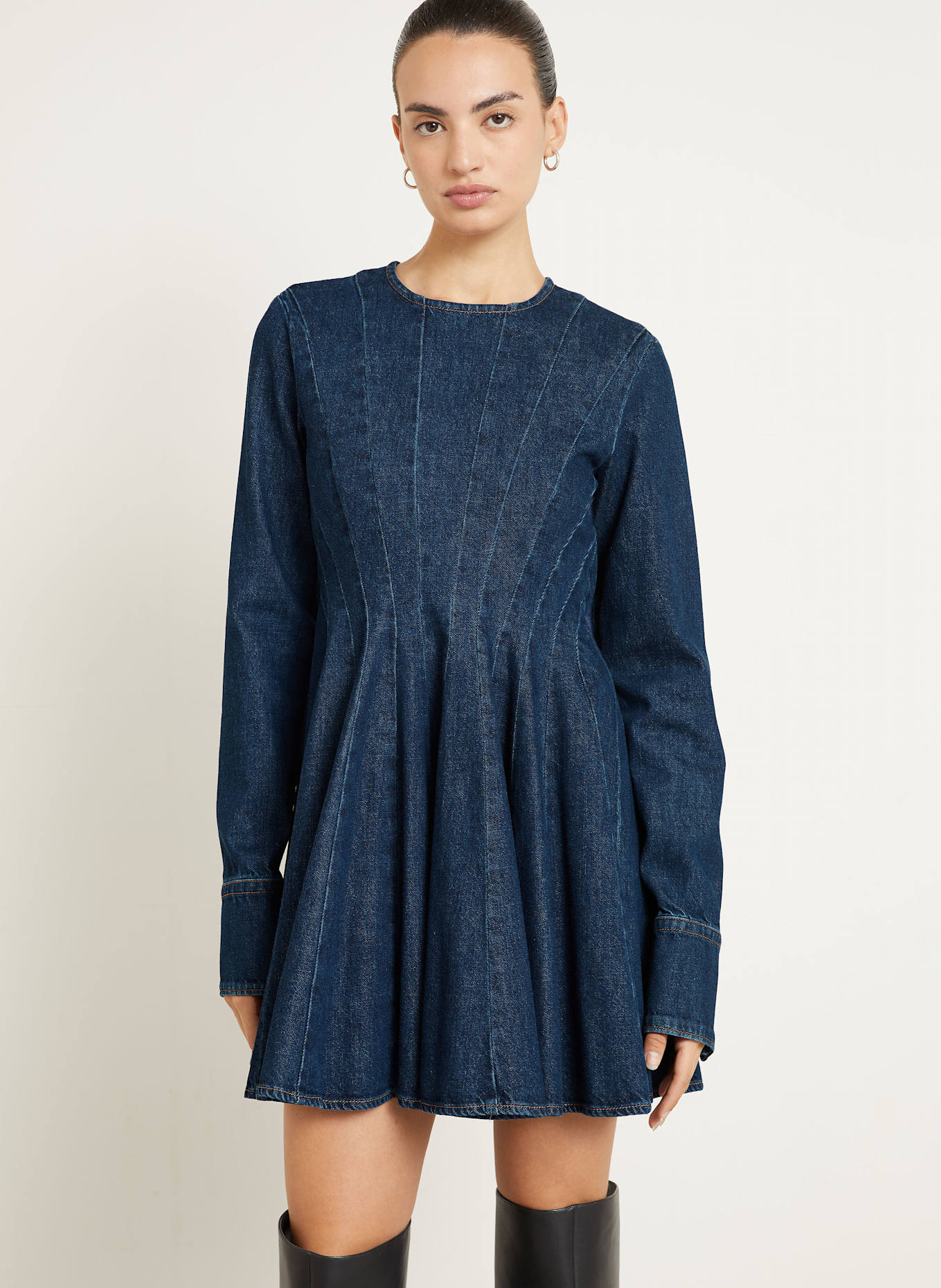 SPORTMAX Jeanskleid AEREO: DUNKELBLAU