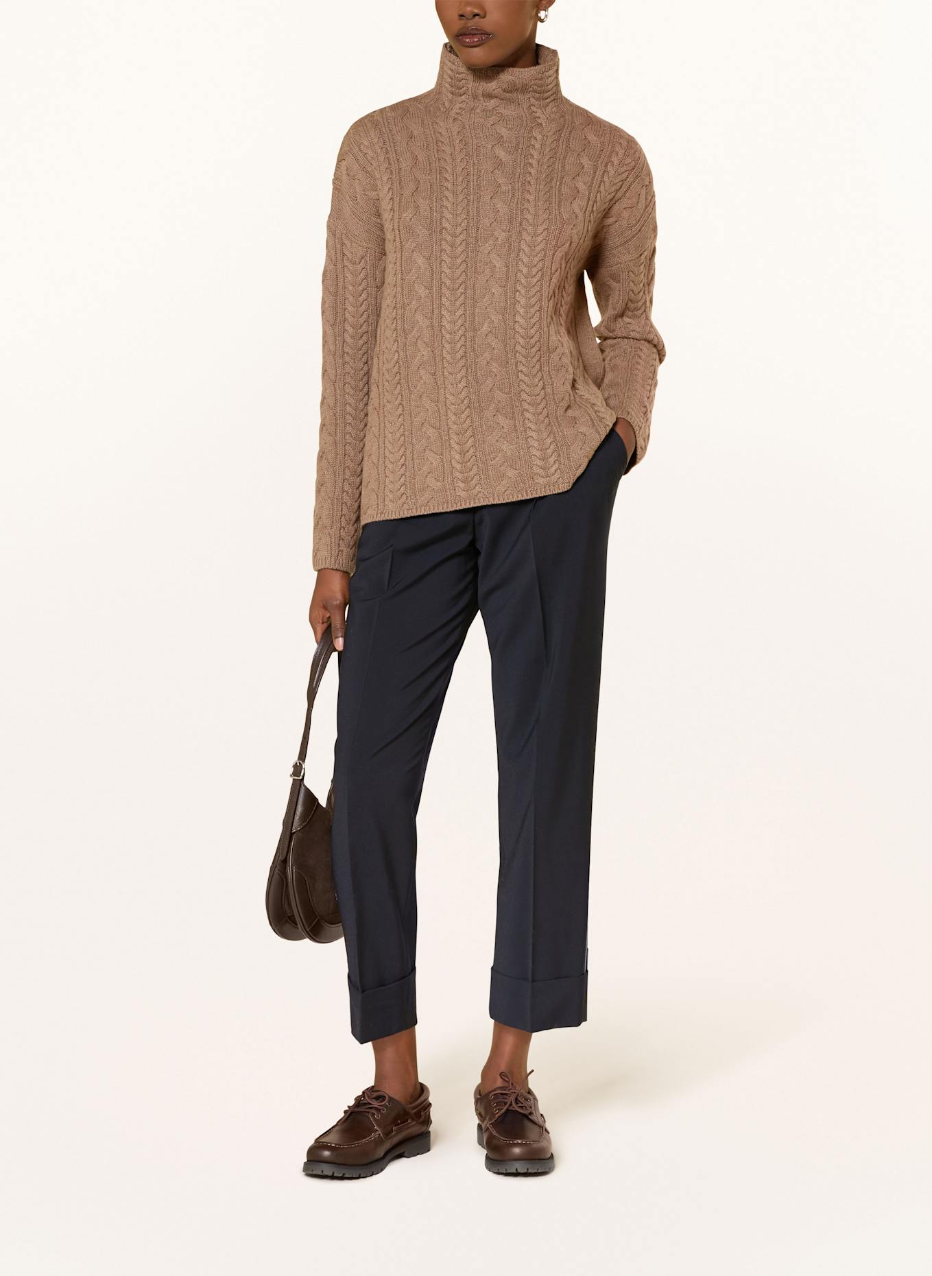 S Max Mara Pullover GENOVA: CAMEL