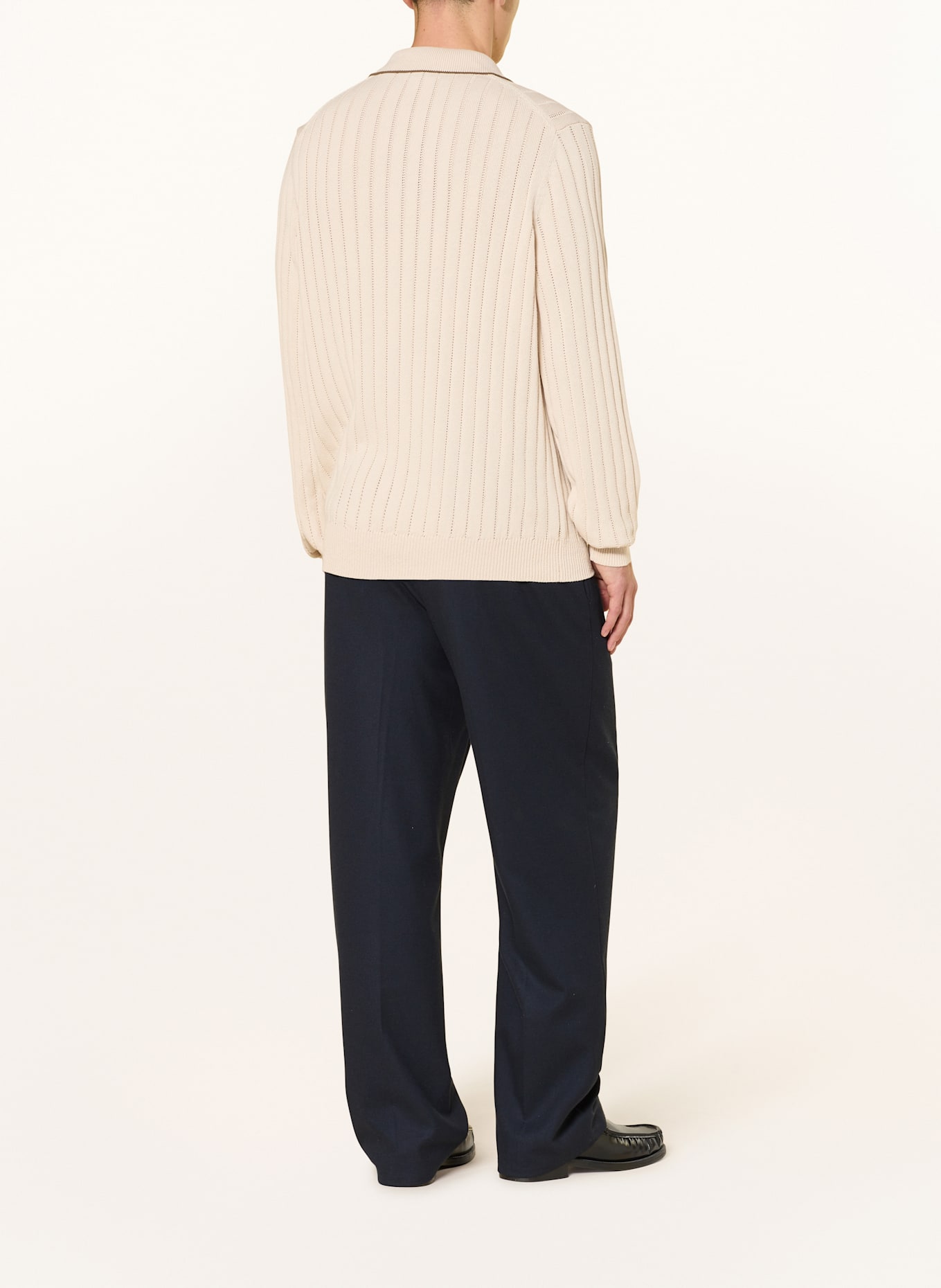 LES DEUX Koszulka polo z dzianiny BOGART: BEŻOWY