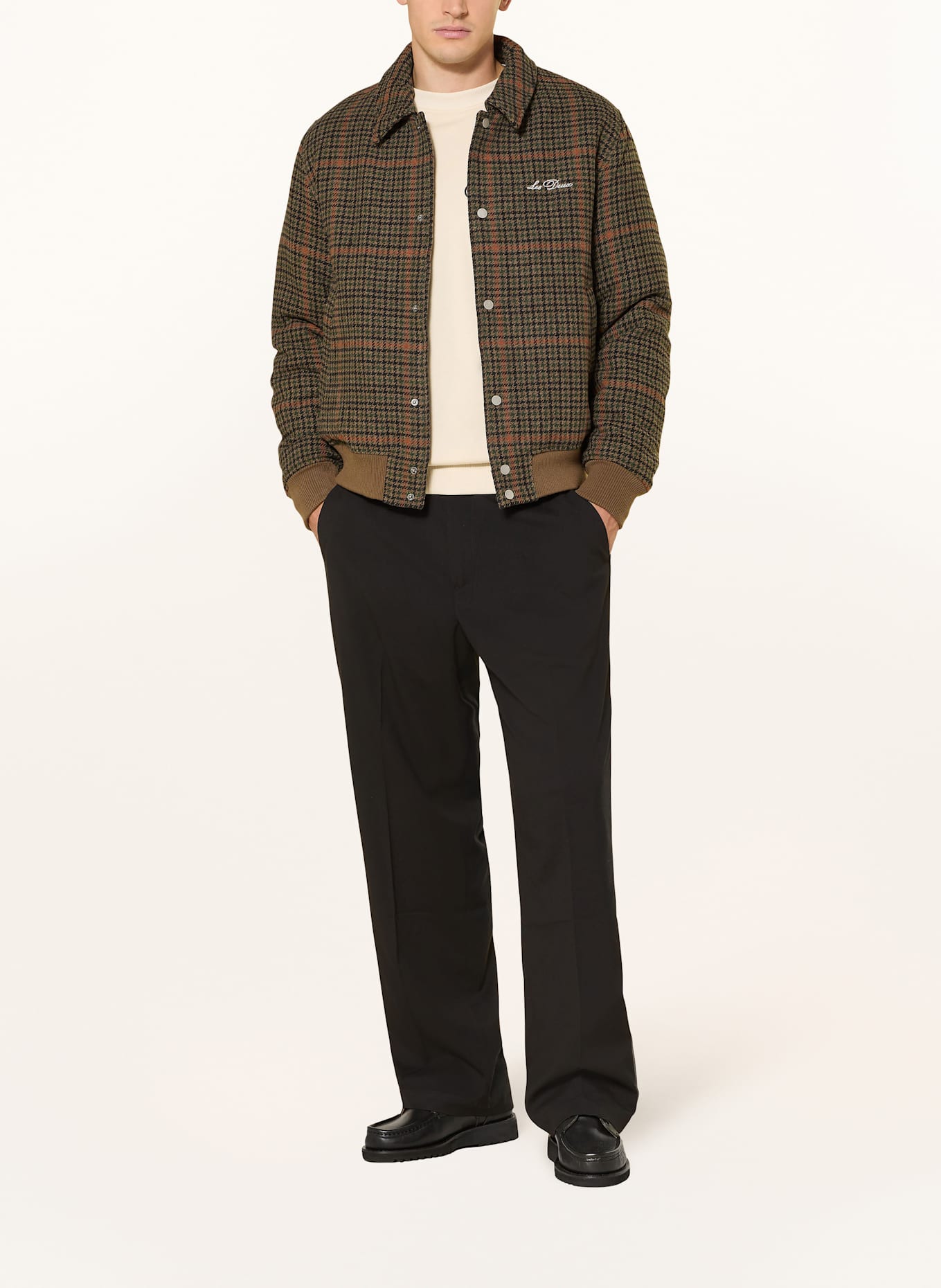 LES DEUX Bomber jacket VARSITY: Refresh your collection with this Space Polo Shirt from
