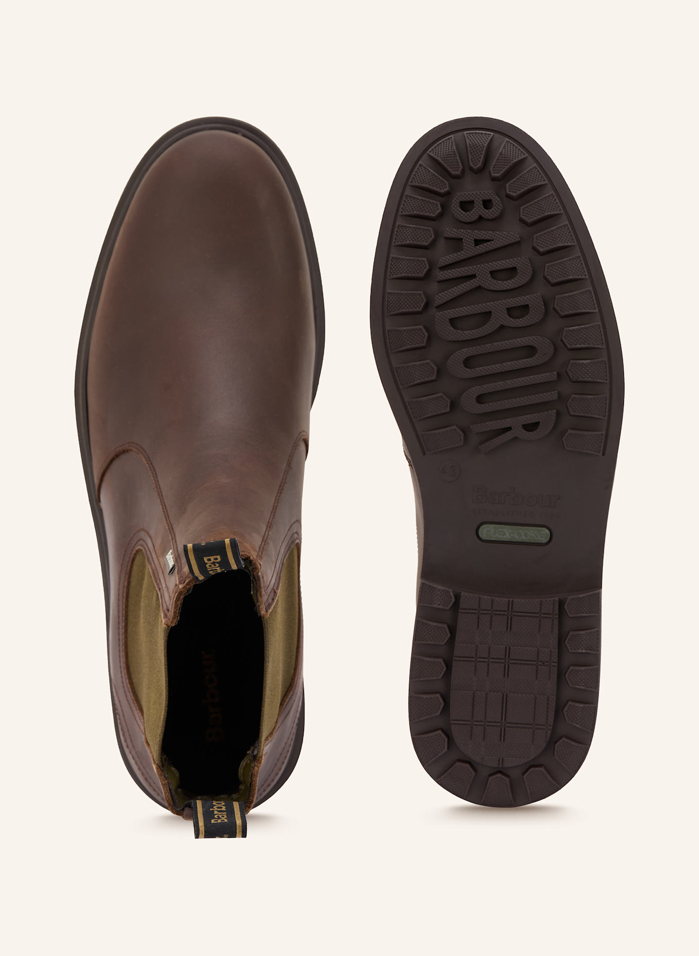 Barbour Chelsea-Boots: DUNKELBRAUN