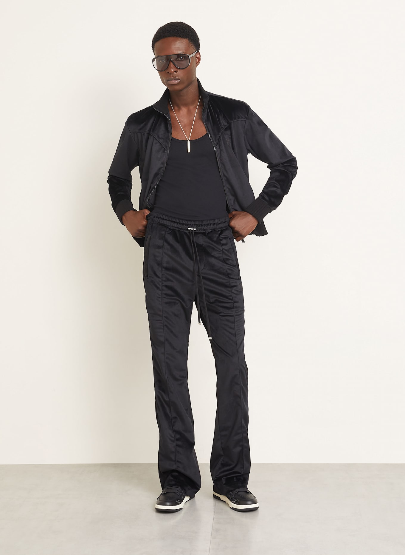 AMIRI Nickihose: SCHWARZ