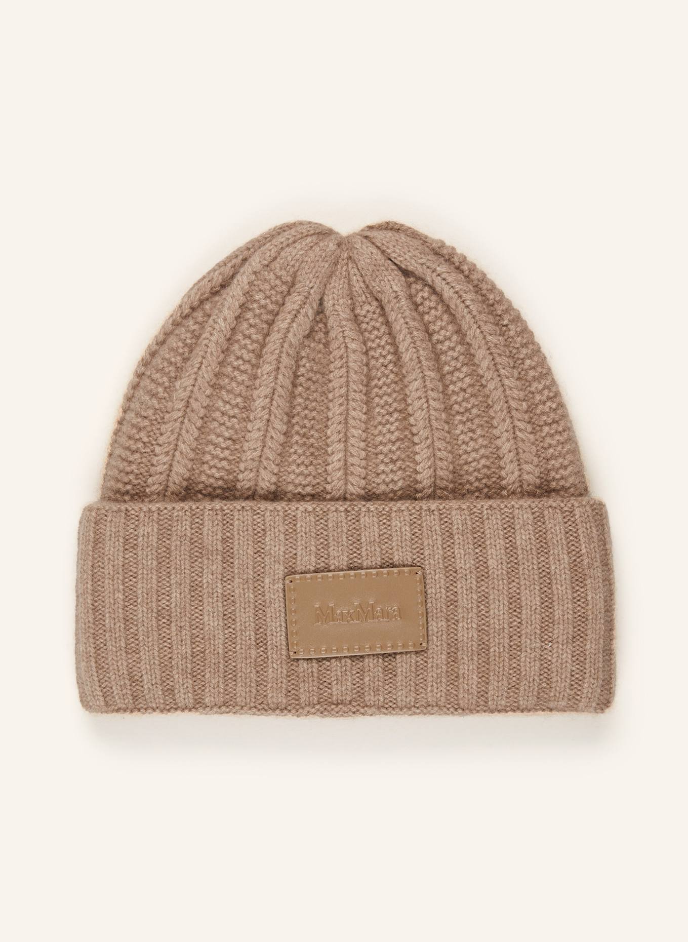 Max Mara Cashmere-Mütze MACBETH: HELLBRAUN