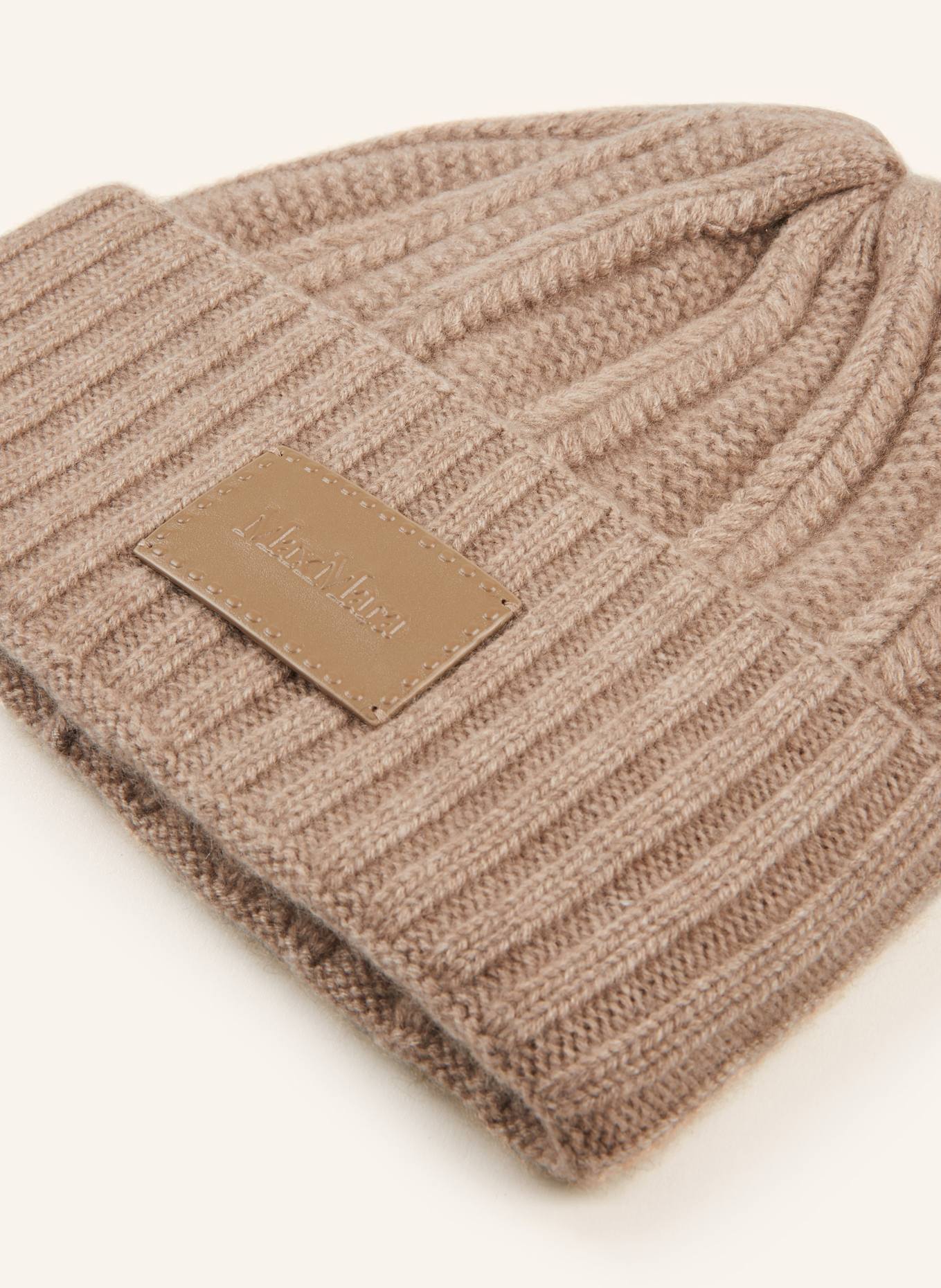 Max Mara Cashmere-Mütze MACBETH: HELLBRAUN