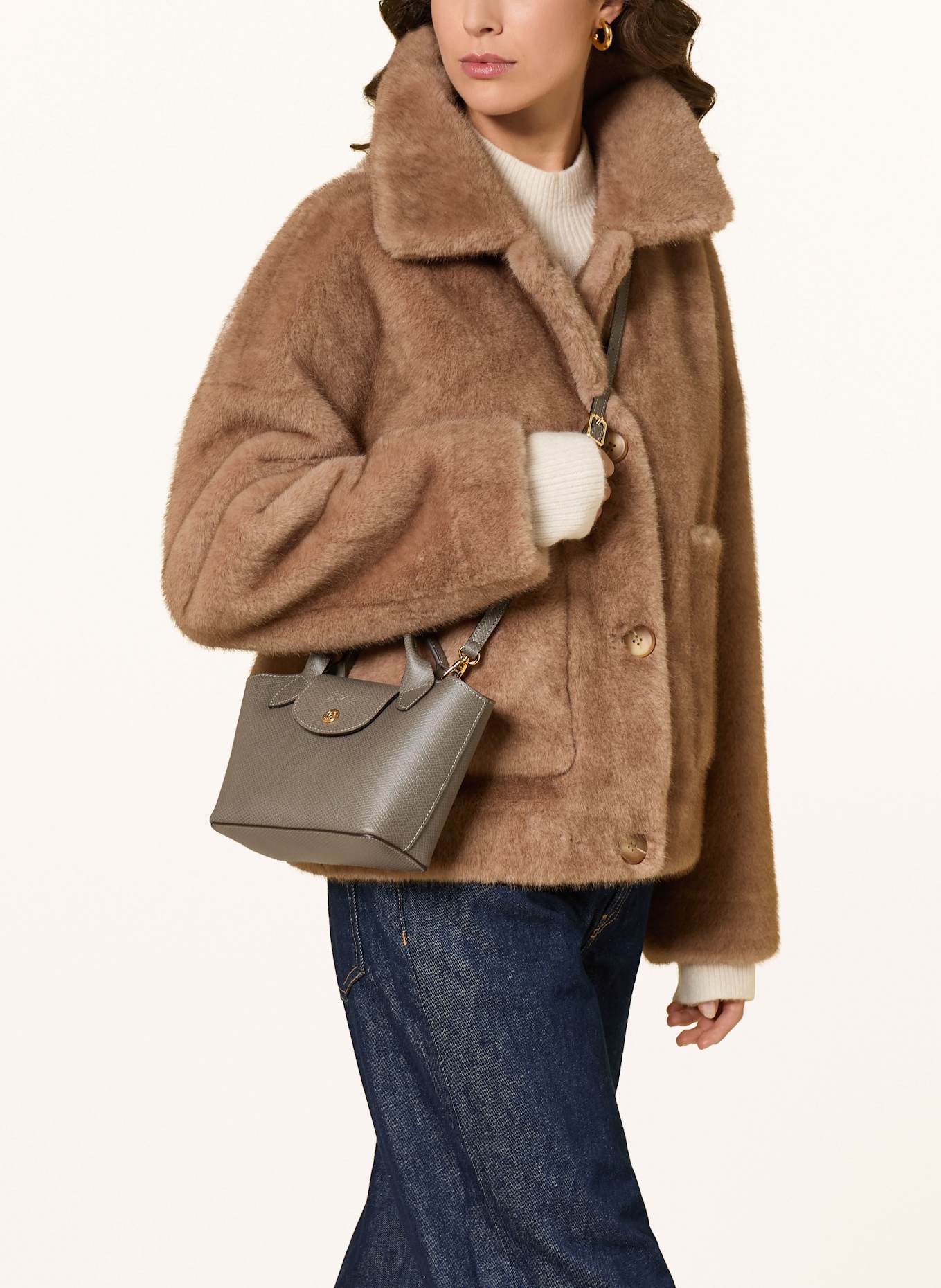 LONGCHAMP Handtasche ÉPURE XS: TAUPE