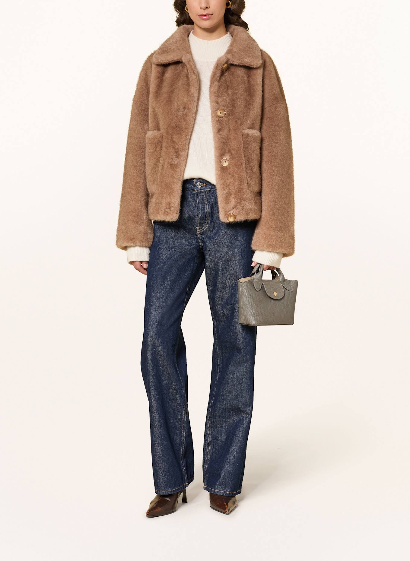 LONGCHAMP Handtasche ÉPURE XS: TAUPE