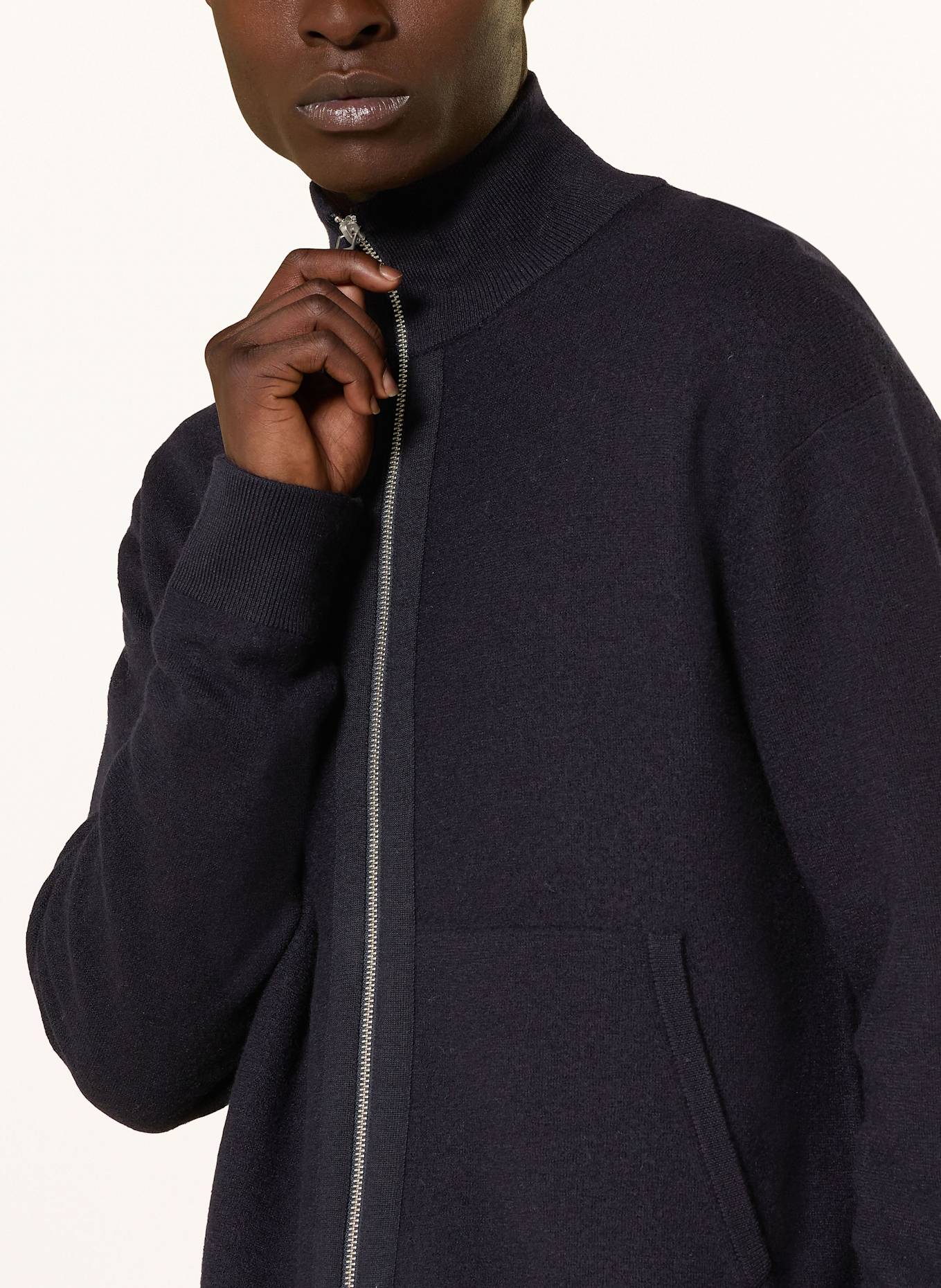 DRYKORN Strickjacke JANOR: DUNKELBLAU