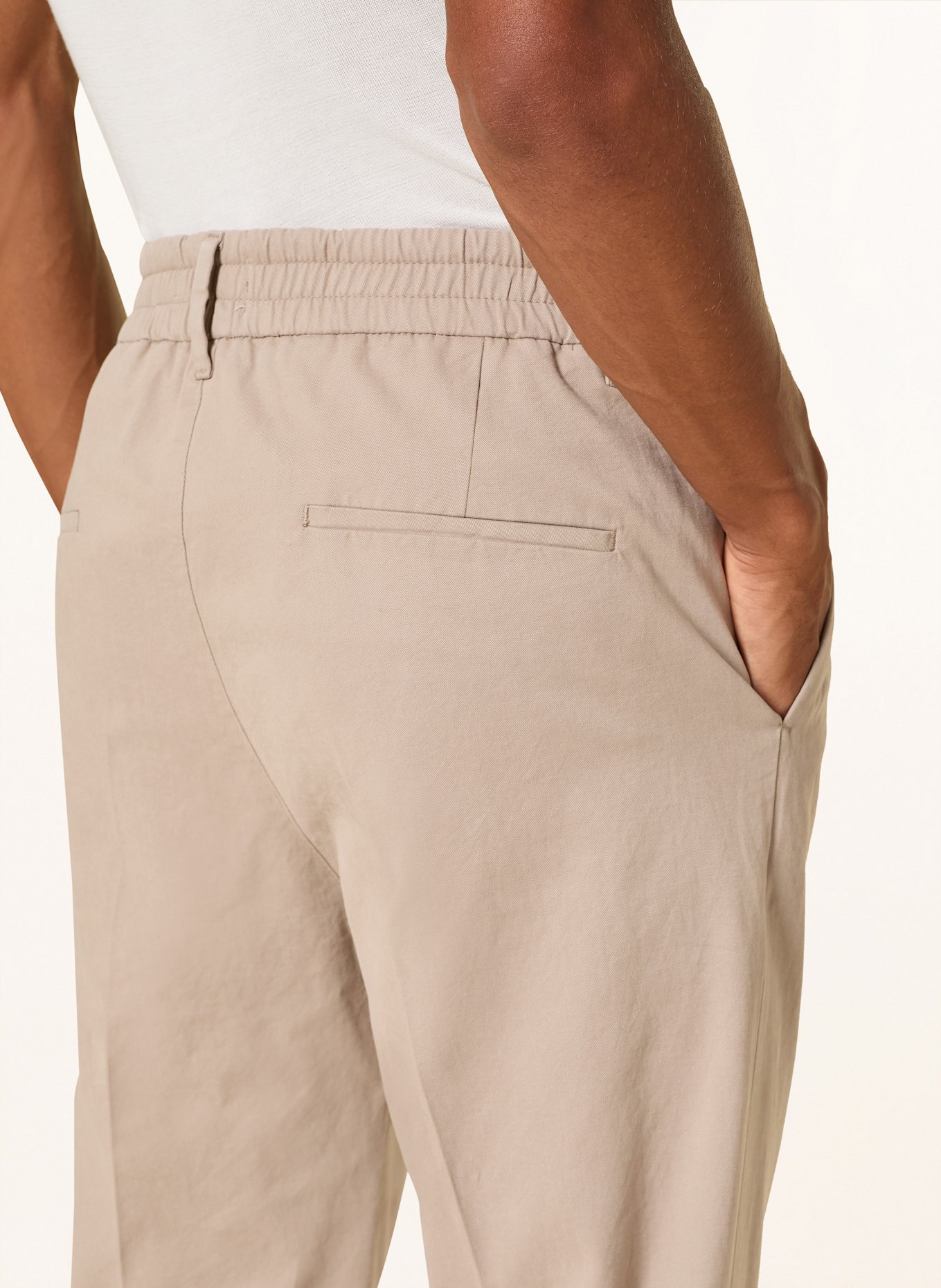 DRYKORN Chino CHASY Regular Fit: HELLBRAUN